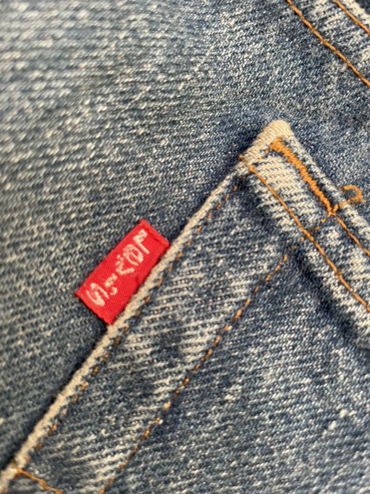 Levi's × Vintage Vintage Levis 501 1983 USA Aging Distressed Denim Size US 34 / EU 50 - 10 Thumbnail