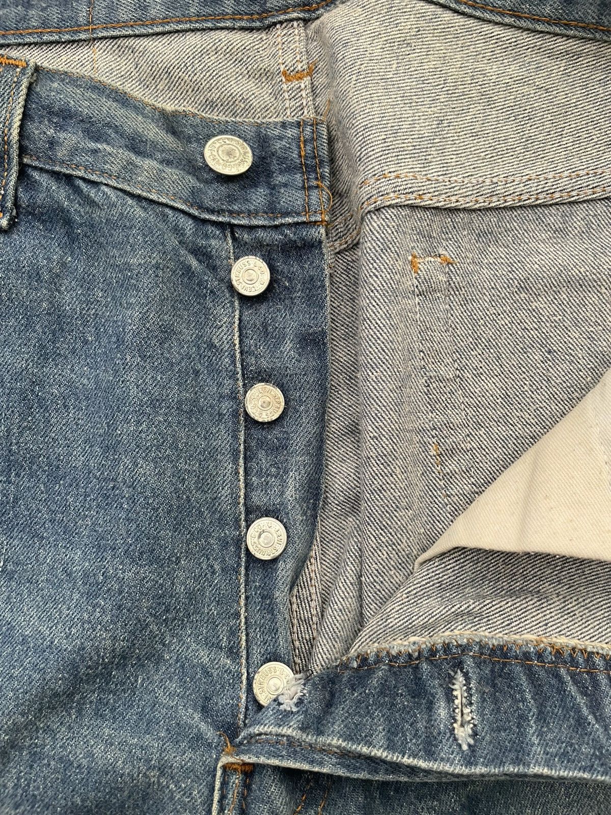 Levi's × Vintage Vintage Levis 501 1983 USA Aging Distressed Denim Size US 34 / EU 50 - 17 Thumbnail