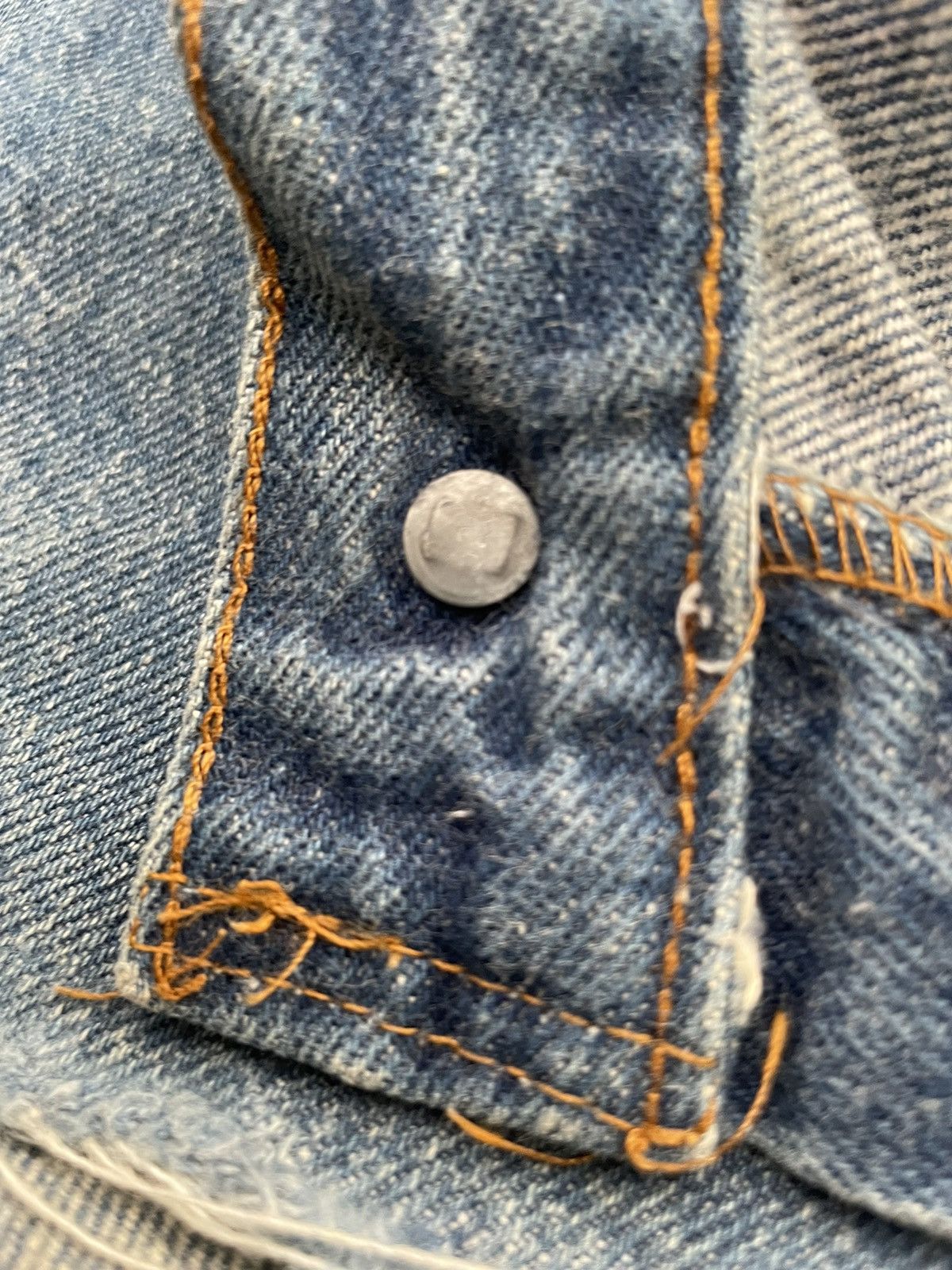 Levi's × Vintage Vintage Levis 501 1983 USA Aging Distressed Denim Size US 34 / EU 50 - 13 Thumbnail