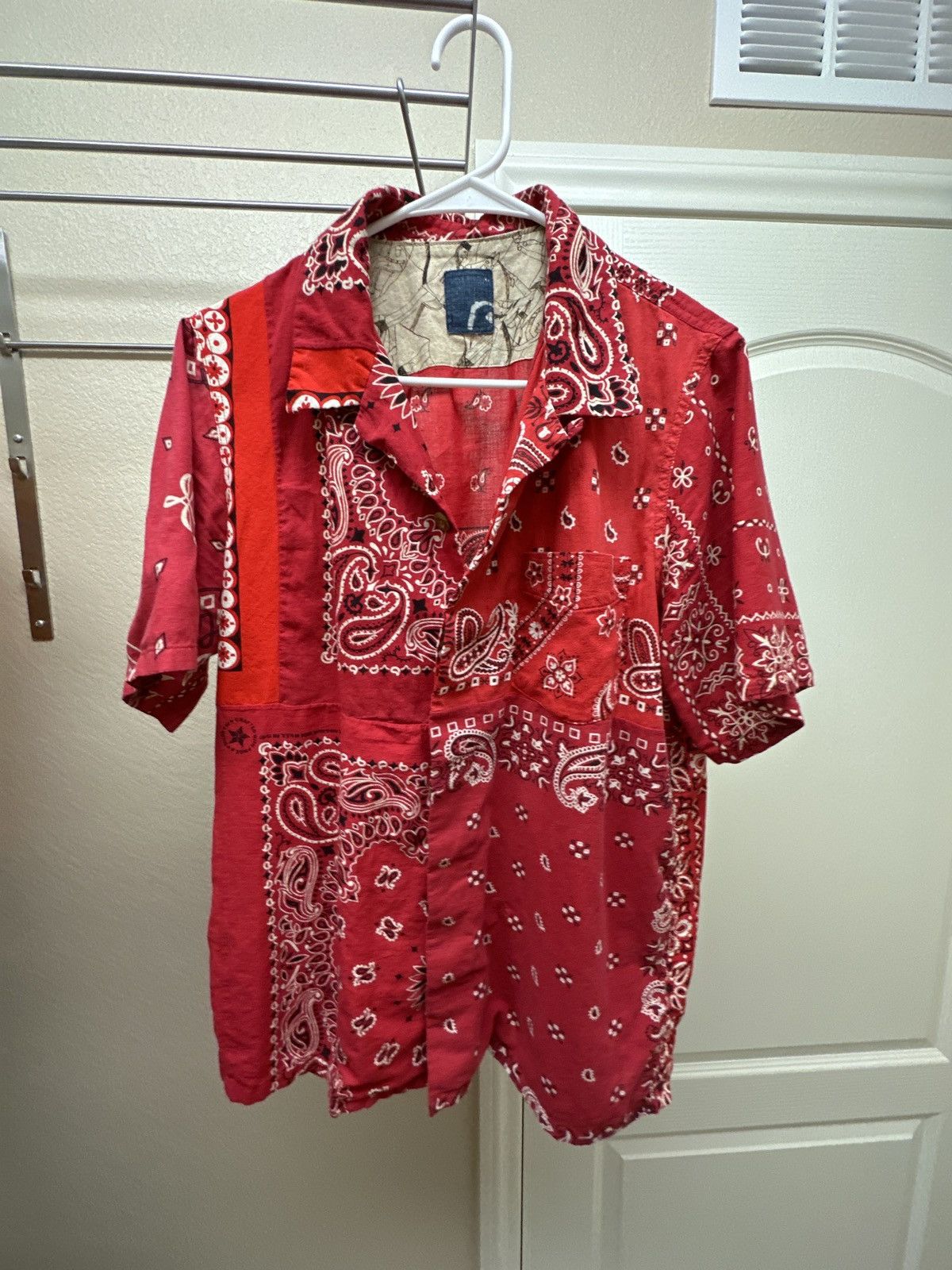 Visvim Visvim Wallis Shirt S/S Indigo Camping Trailer Exclusive Size US L / EU 52-54 / 3 - 1 Thumbnail