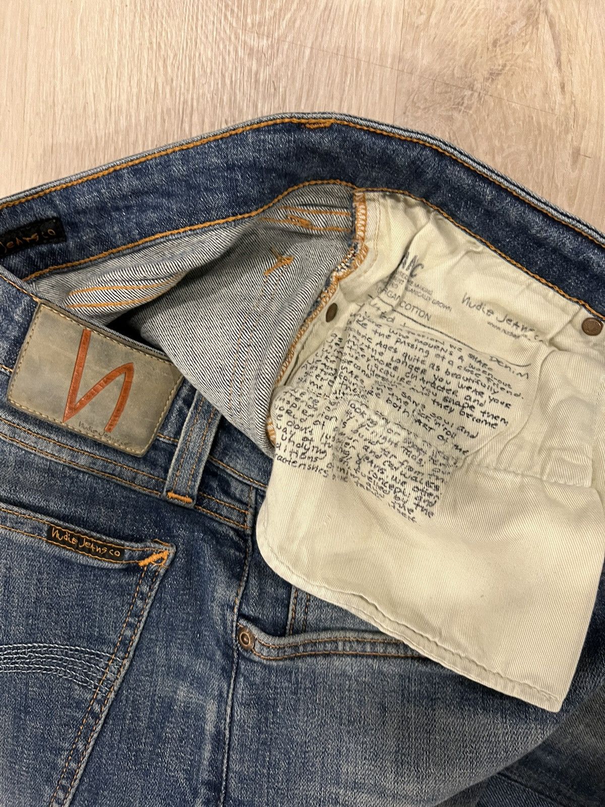 Nudie Jeans Custom nudie jeans Size US 30 / EU 46 - 10 Thumbnail