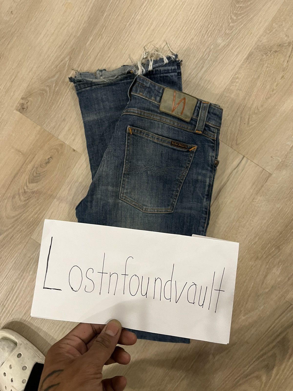 Nudie Jeans Custom nudie jeans Size US 30 / EU 46 - 21 Thumbnail