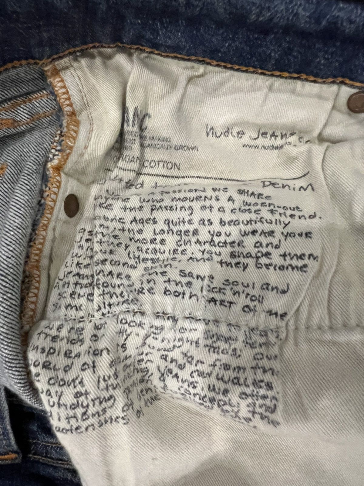 Nudie Jeans Custom nudie jeans Size US 30 / EU 46 - 11 Thumbnail