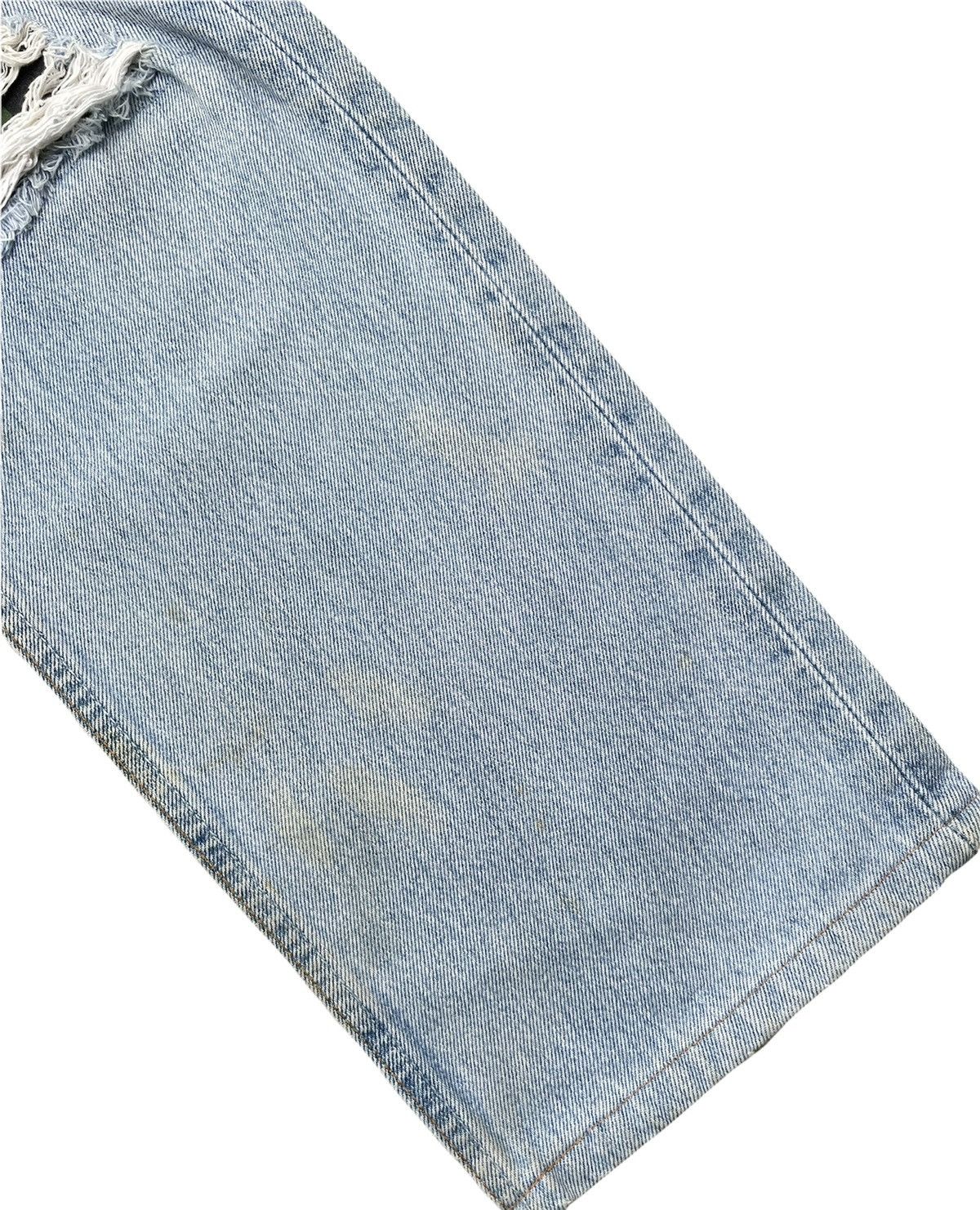 Levi's × Vintage Vintage Levi’s 501 2000 Usa Aging Custom Distressed Size US 32 / EU 48 - 3 Thumbnail