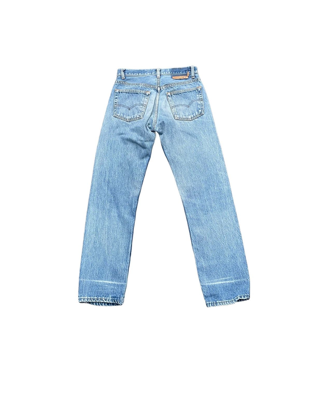 Levi's × Vintage Vintage 1990 Levis 501 e Stone Wash Distressed Size US 28 / EU 44 - 9 Thumbnail