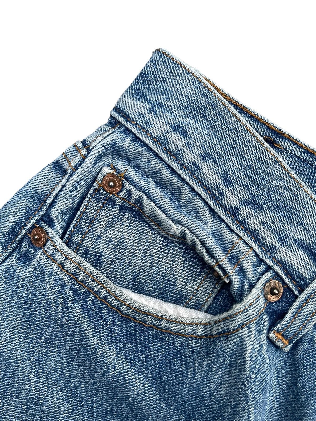 Levi's × Vintage Vintage 1990 Levis 501 e Stone Wash Distressed Size US 28 / EU 44 - 8 Thumbnail