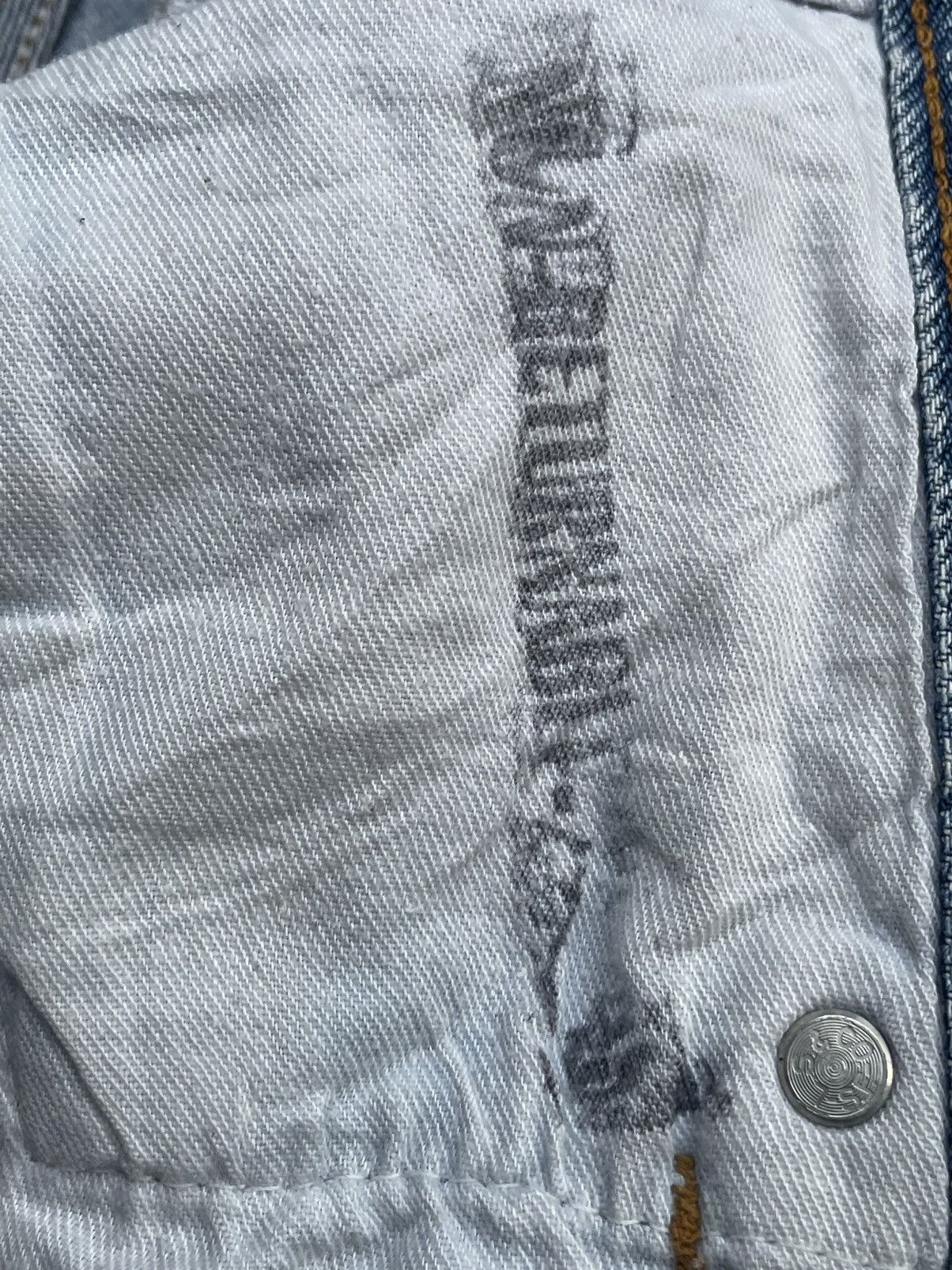 Levi's × Vintage Vintage 1990 Levis 501 e Stone Wash Distressed Size US 28 / EU 44 - 15 Thumbnail
