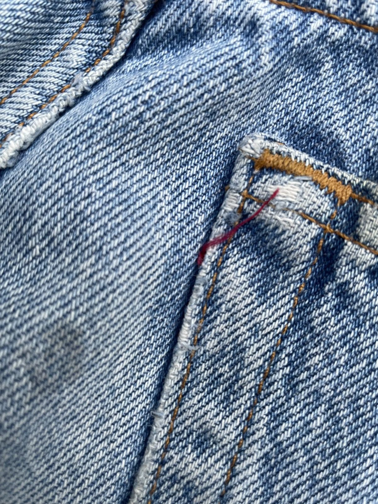 Levi's × Vintage Vintage 1990 Levis 501 e Stone Wash Distressed Size US 28 / EU 44 - 12 Thumbnail