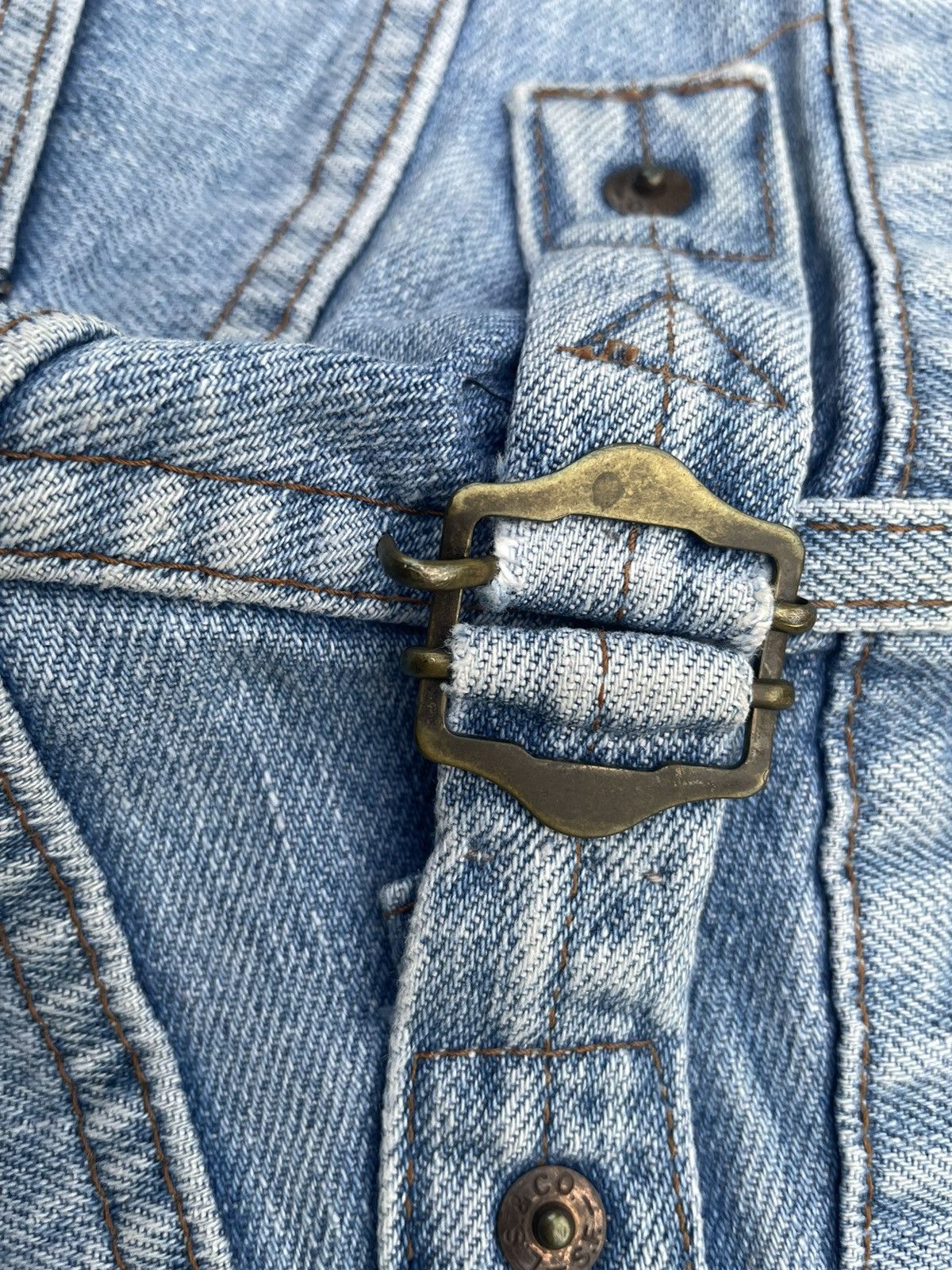 Levi's Vintage Levi’s 702 E 1987 Aging Faded Distressed Size US 28 / EU 44 - 10 Thumbnail