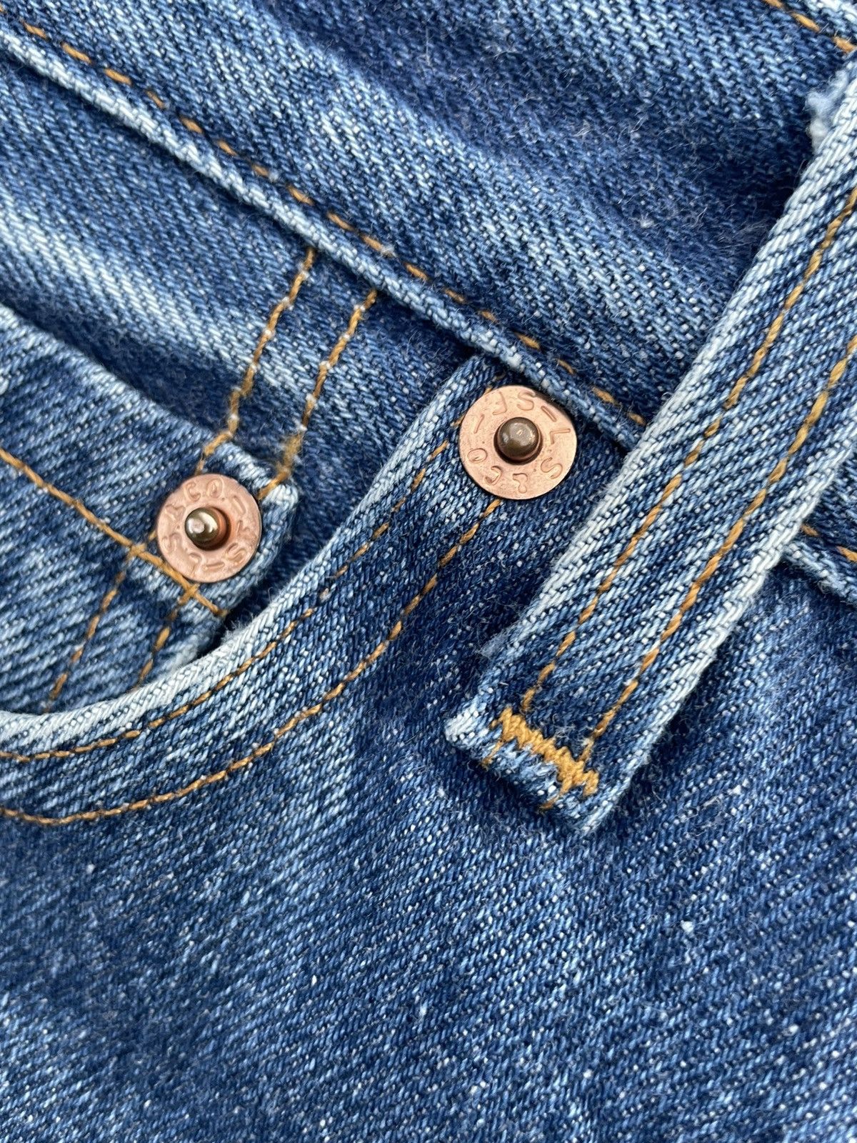 Levi's Vintage Levi’s 501XX Usa 1996 Aging Distressed Size US 31 - 16 Thumbnail