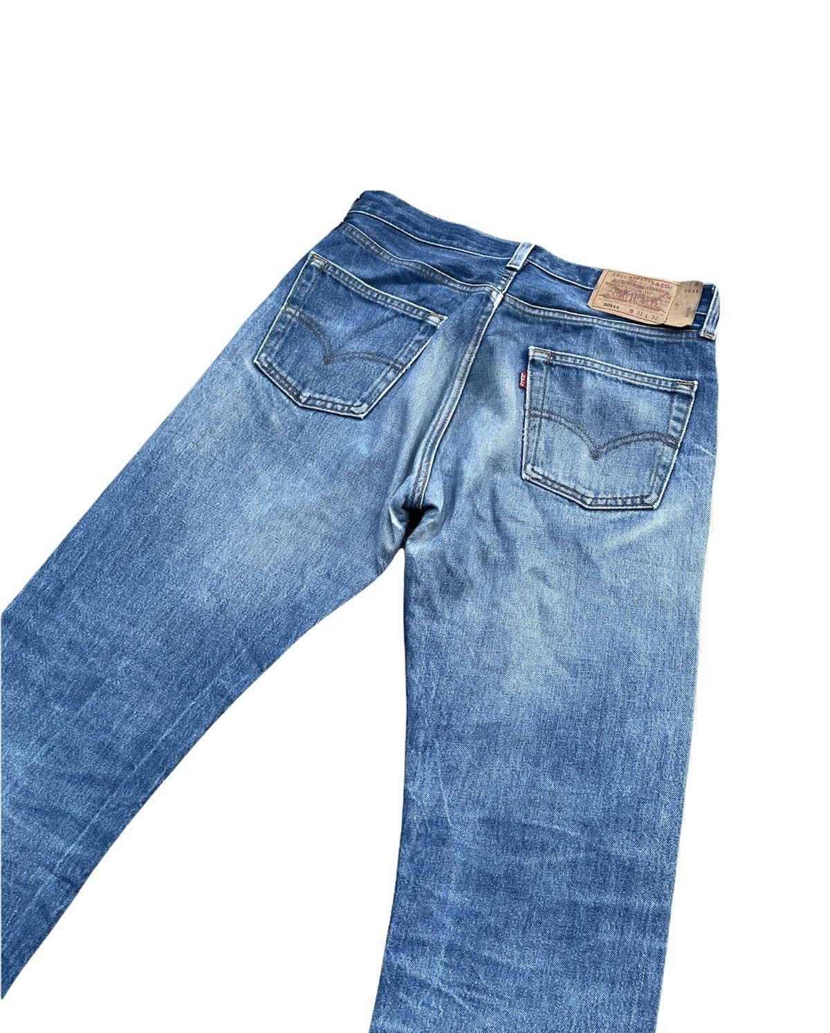 Levi's Vintage Levi’s 501XX Usa 1996 Aging Distressed Size US 31 - 7 Thumbnail