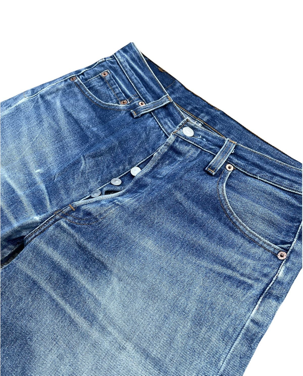 Levi's Vintage Levi’s 501XX Usa 1996 Aging Distressed Size US 31 - 6 Thumbnail