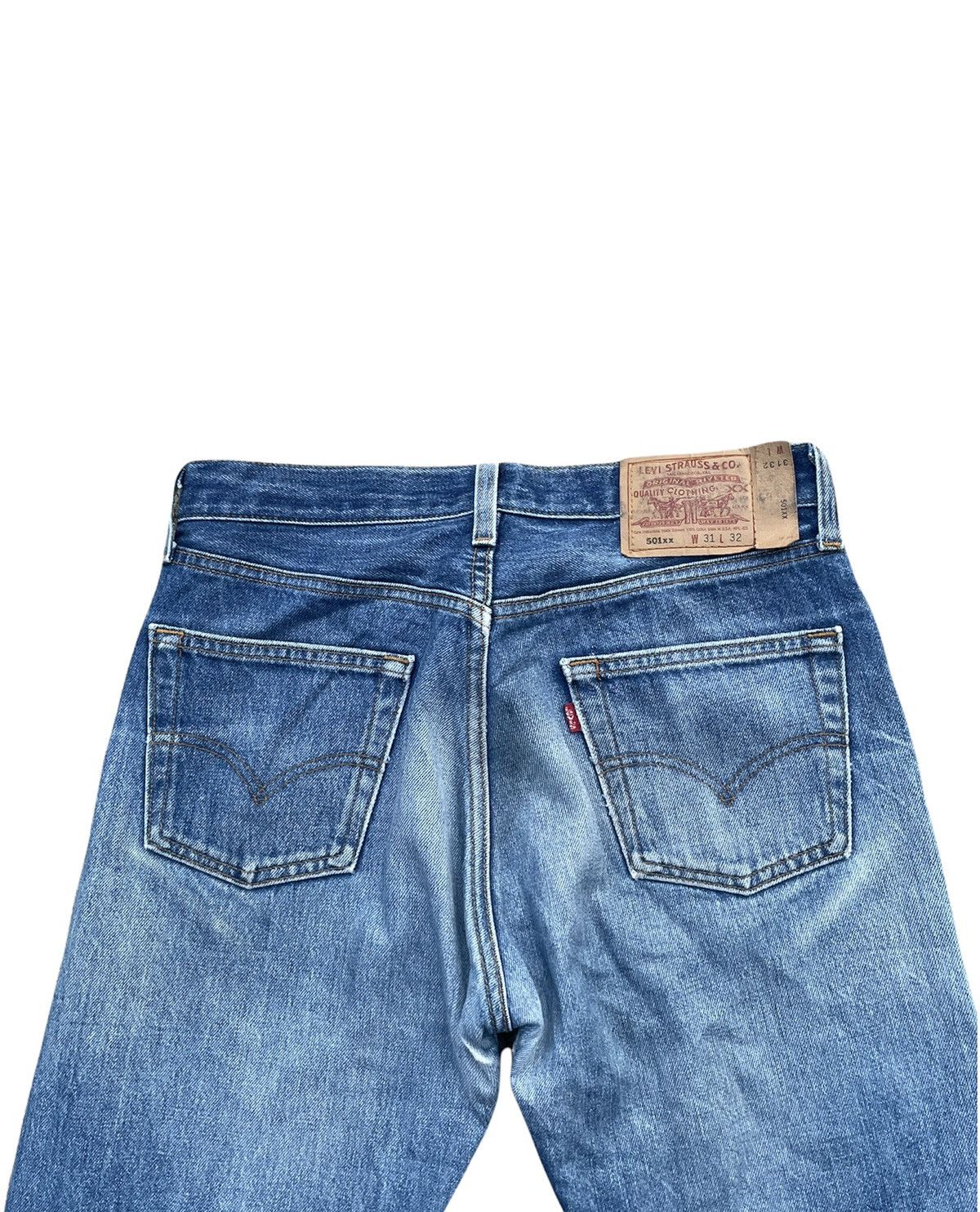 Levi's Vintage Levi’s 501XX Usa 1996 Aging Distressed Size US 31 - 8 Thumbnail