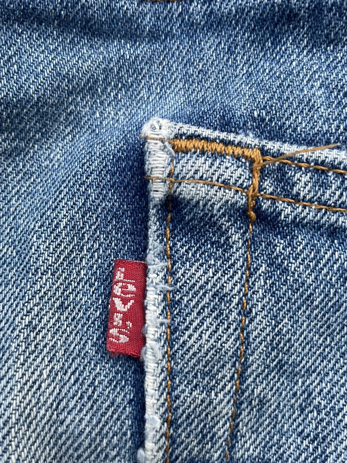 Levi's Vintage Levi’s 501XX Usa 1996 Aging Distressed Size US 31 - 11 Thumbnail