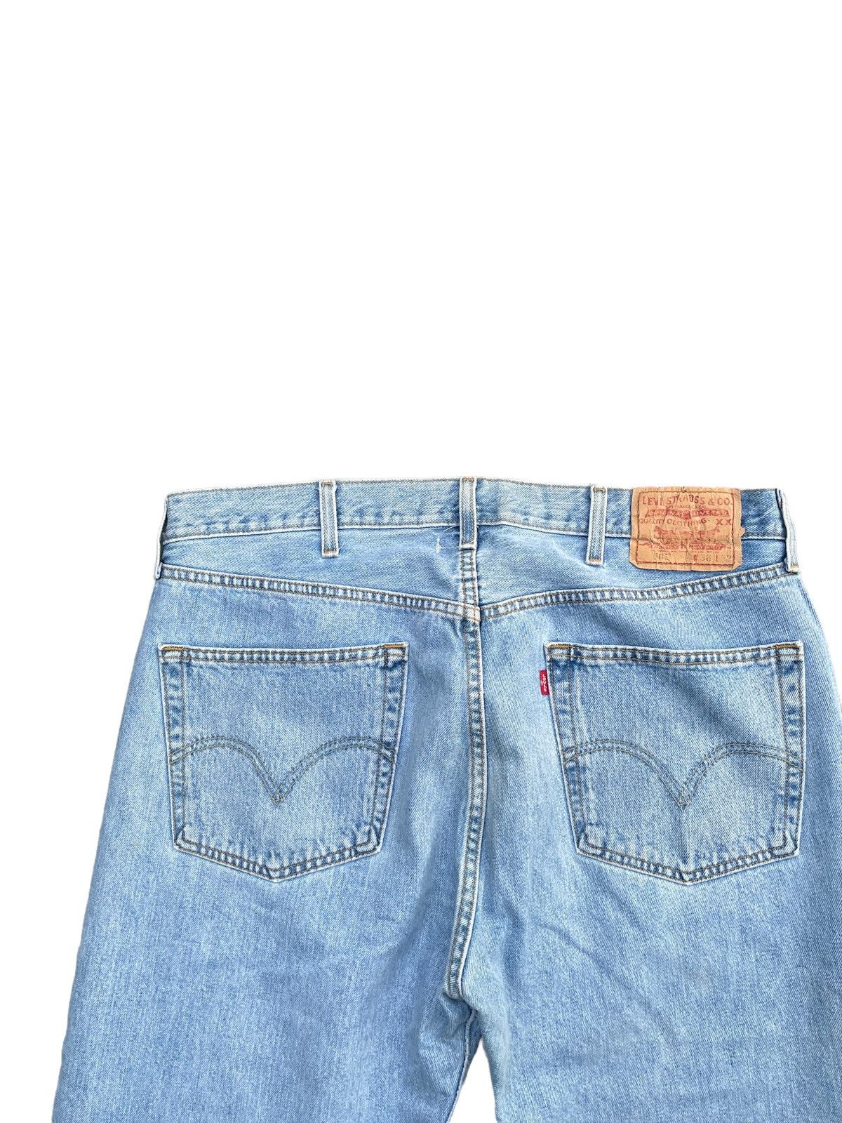 Levi's Vintage 2004 Levis 501 e Columbia Faded Light Wash Denim Size US 38 / EU 54 - 9 Thumbnail
