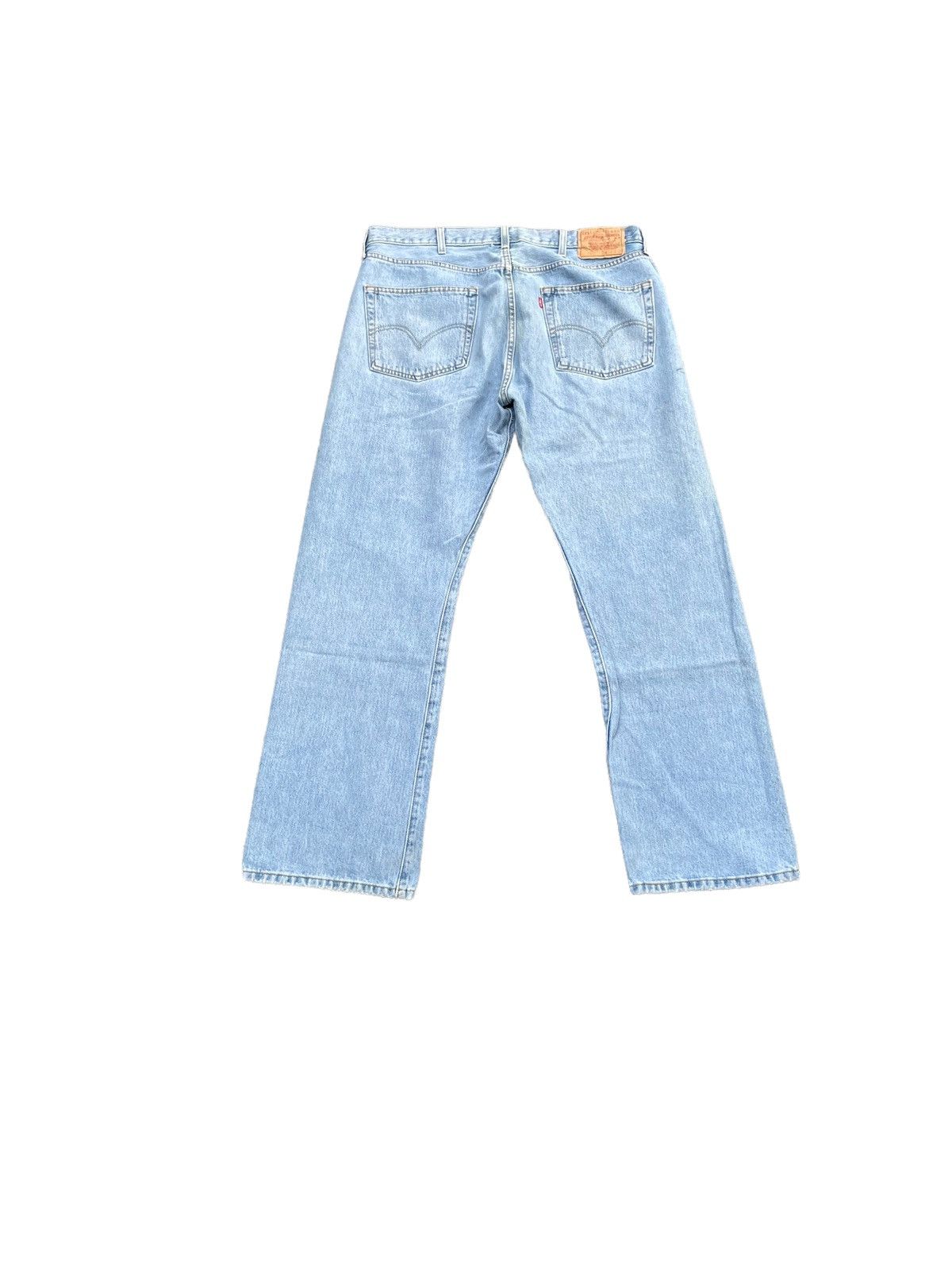 Levi's Vintage 2004 Levis 501 e Columbia Faded Light Wash Denim Size US 38 / EU 54 - 7 Thumbnail
