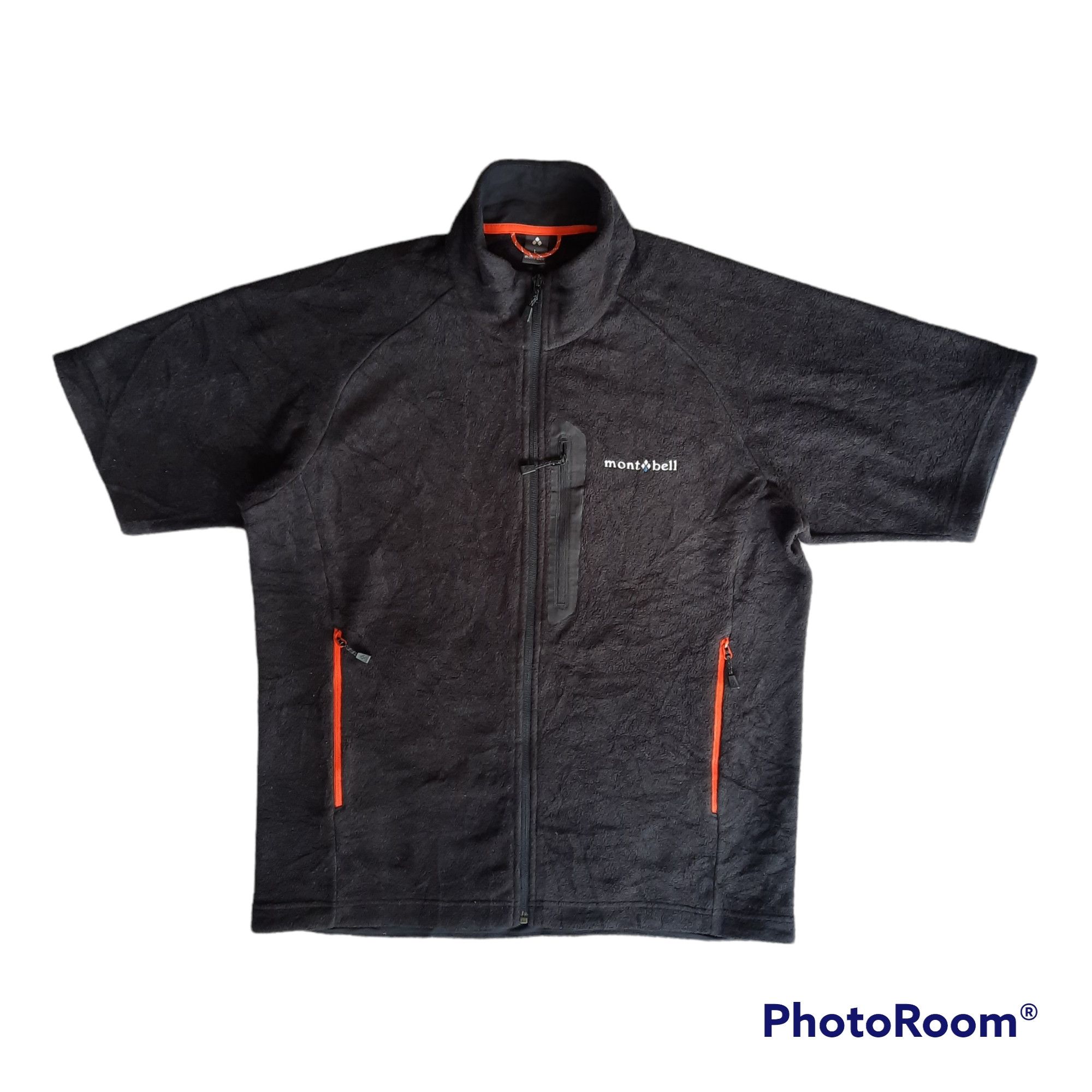 image of Vintage Montbell Climaplus Fleece Short Sleeve Jacket, Men's (Size Large)