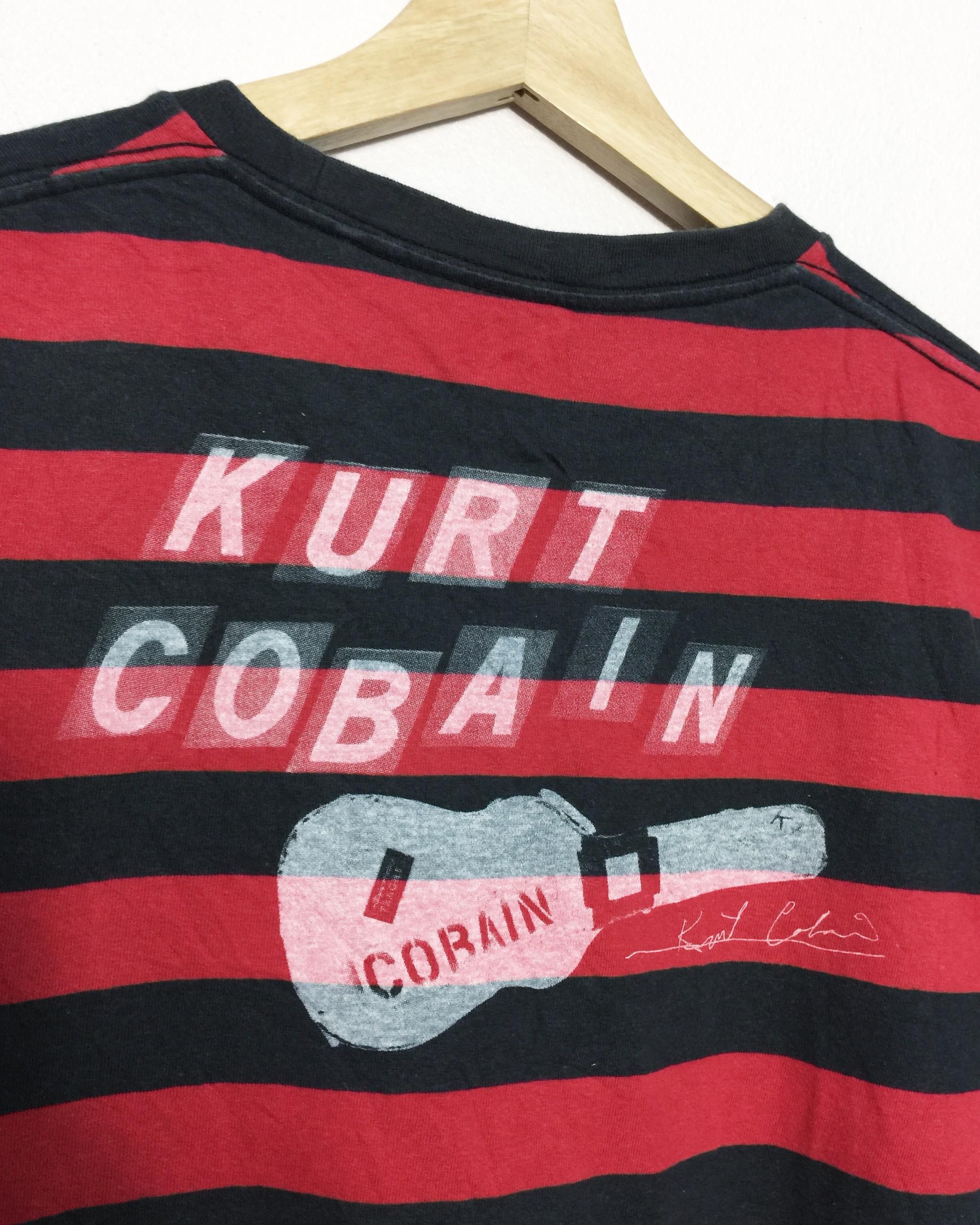 Nirvana Rare Uniqlo X Kurt Cobain Nirvana Stripes Tees Size US S / EU 44-46 / 1 - 8 Thumbnail