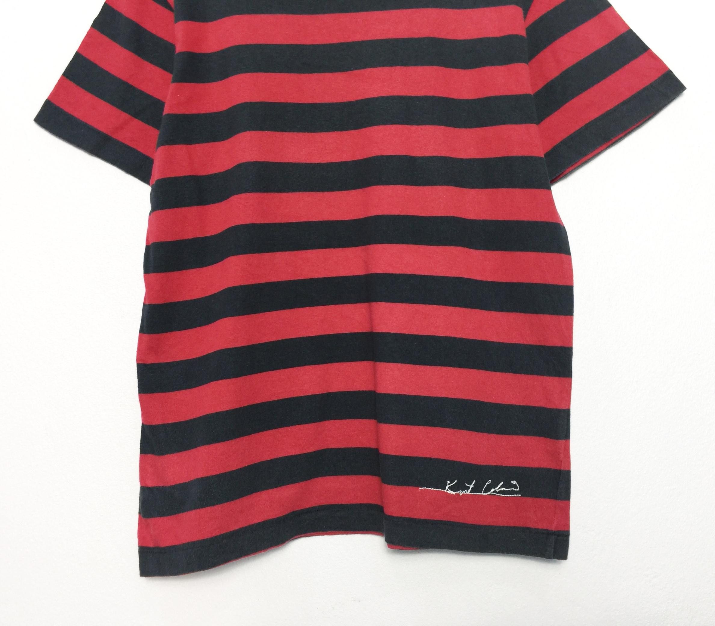 Nirvana Rare Uniqlo X Kurt Cobain Nirvana Stripes Tees Size US S / EU 44-46 / 1 - 4 Thumbnail