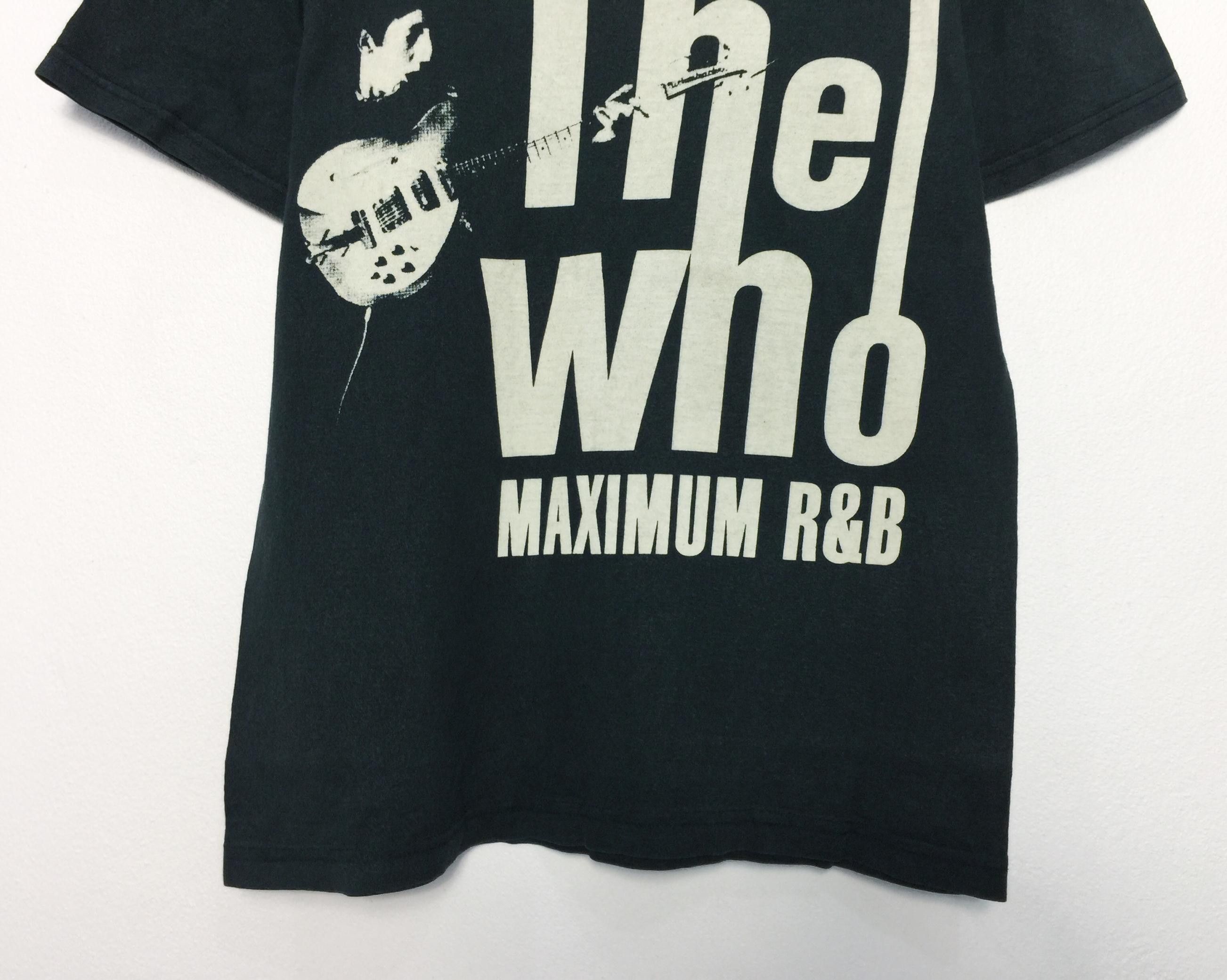 Band Tees Rare The Who Maximum R&B Tour 2008/2009 Band Tees Size US M / EU 48-50 / 2 - 4 Thumbnail