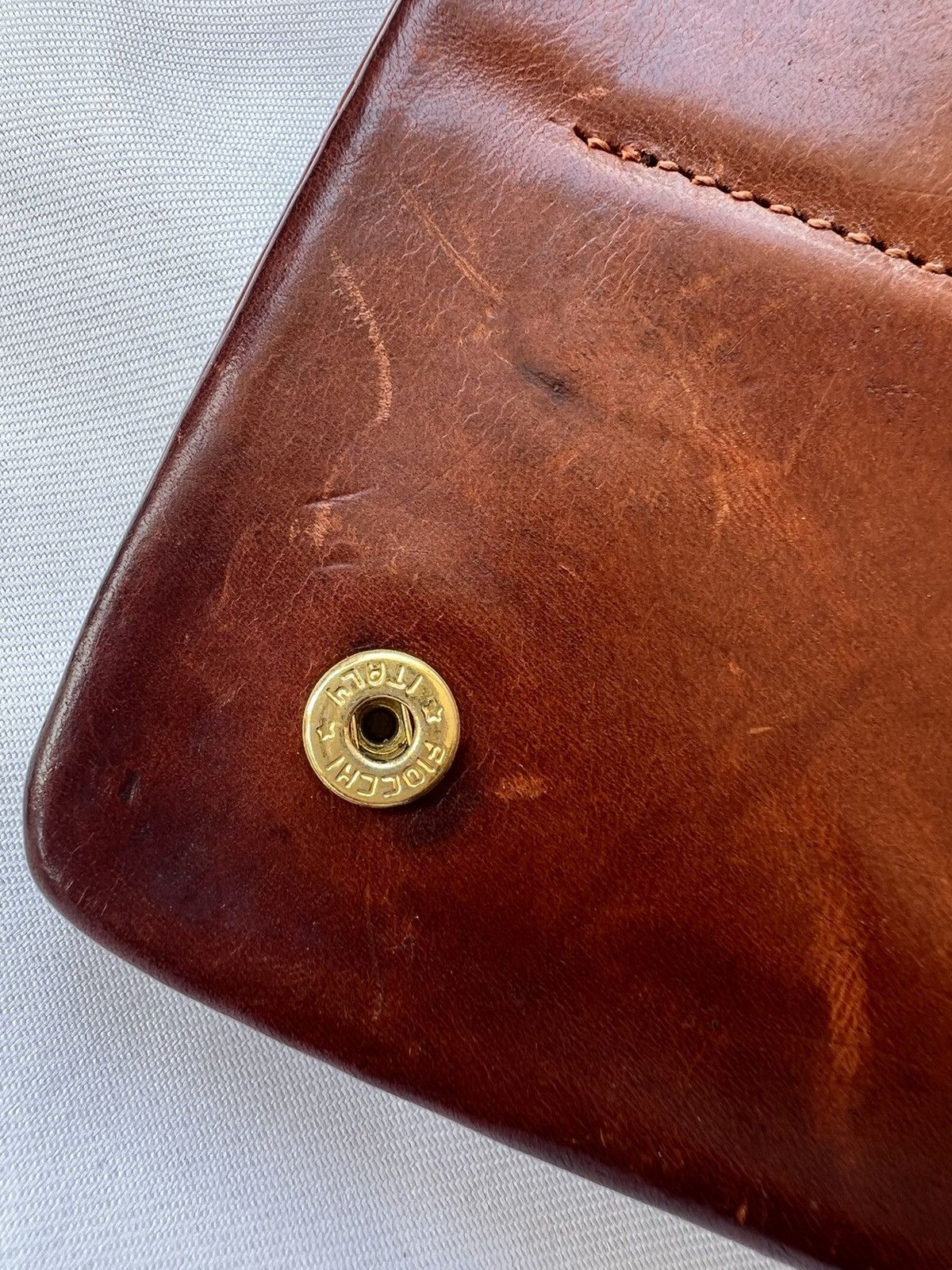 Porter Vintage Porter Japan Patina Horsehide Leather Biker Wallet Size ONE SIZE - 9 Thumbnail