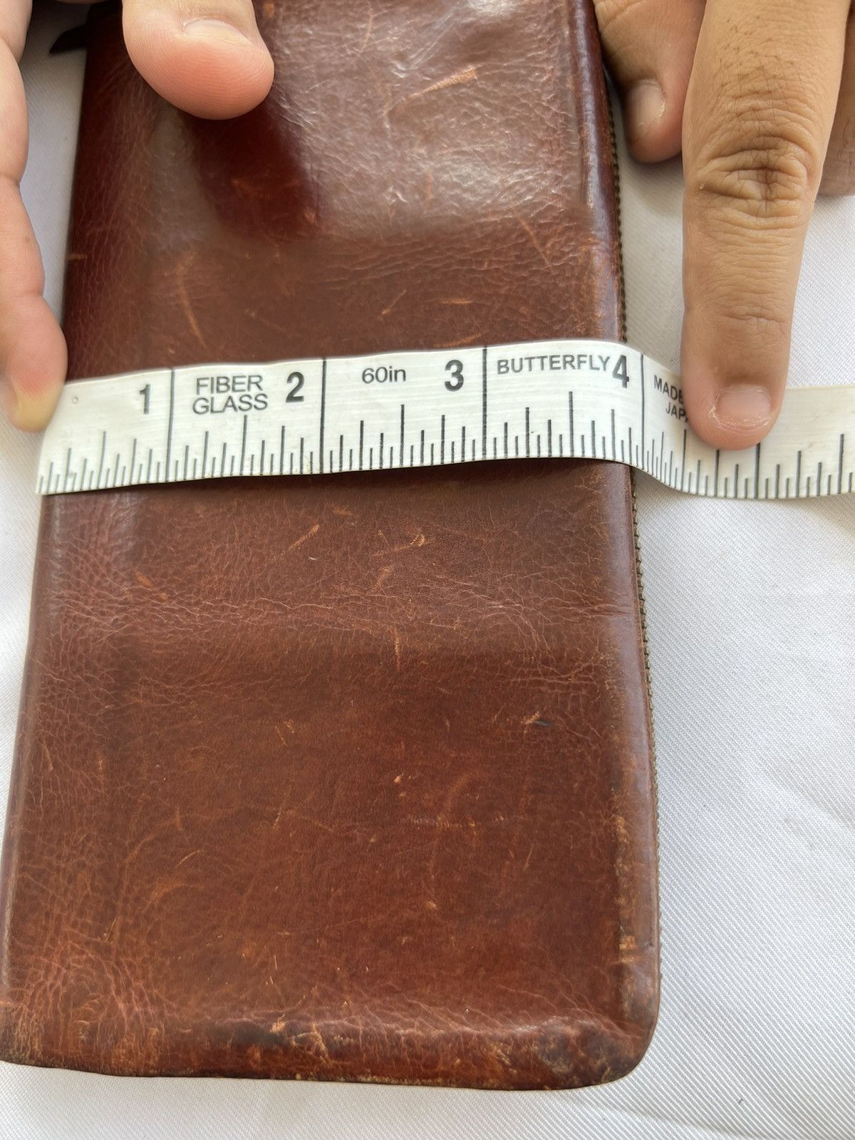 Porter Vintage Porter Japan Patina Horsehide Leather Biker Wallet Size ONE SIZE - 19 Thumbnail