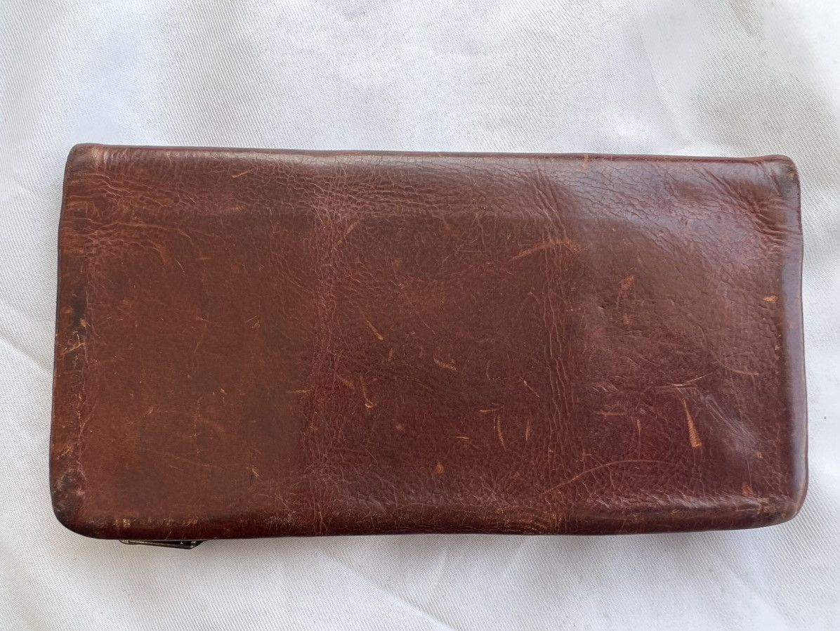Porter Vintage Porter Japan Patina Horsehide Leather Biker Wallet Size ONE SIZE - 2 Thumbnail