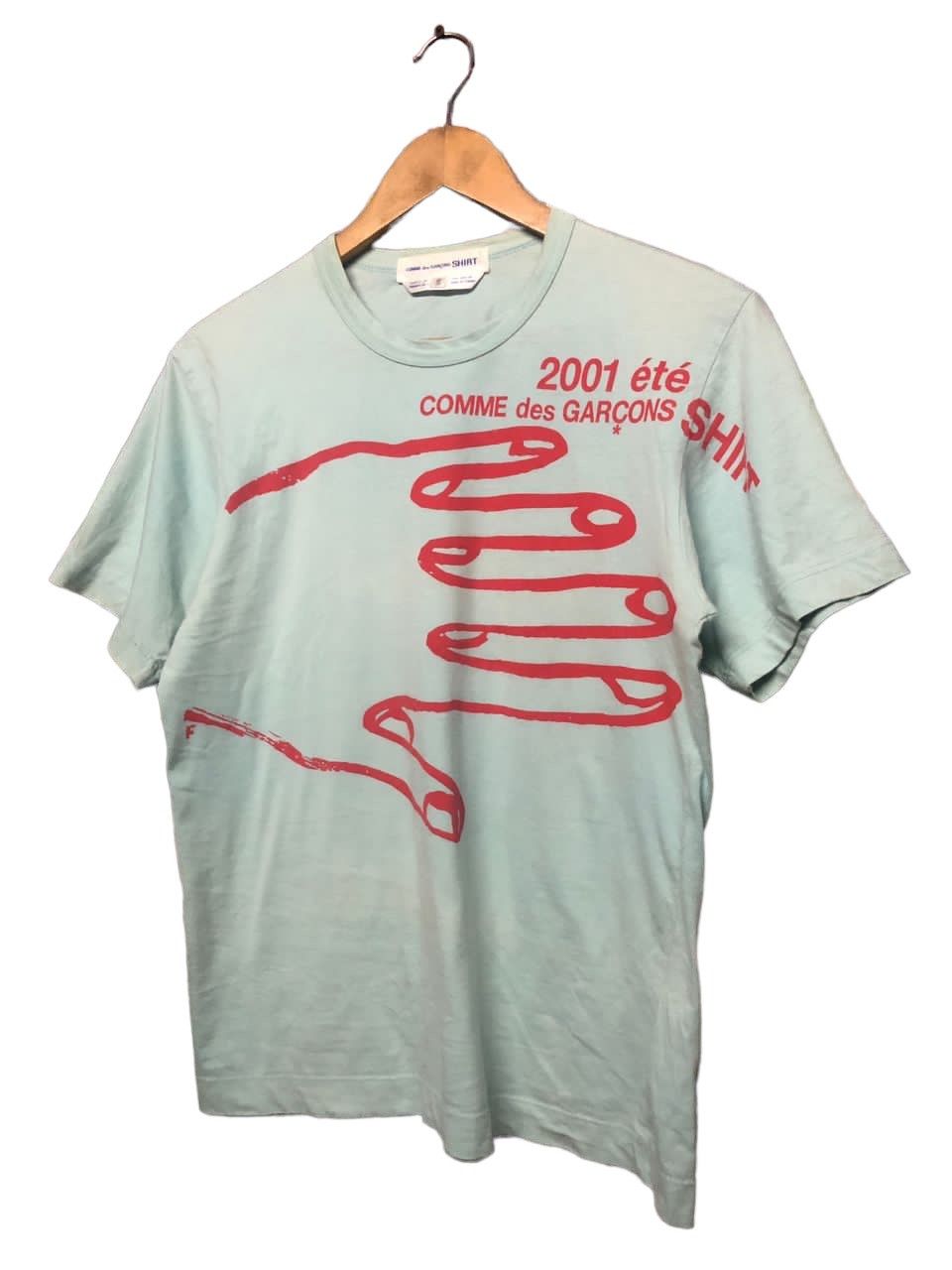 CDG by Comme des Garcons × Comme des Garcons × Comme des Garcons Homme Plus Comme Des Garçons Shirt Ete 2001 Finger Printed Shirt Size US M / EU 48-50 / 2 - 4 Thumbnail