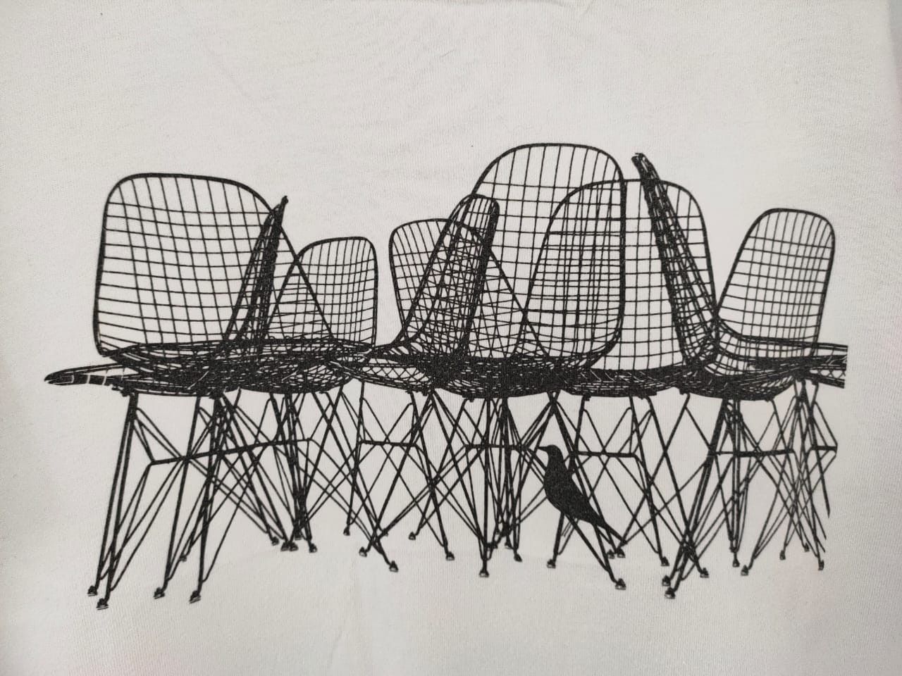 Japanese Brand Uniqlo EAMES Office Art T Size US M / EU 48-50 / 2 - 2 Thumbnail