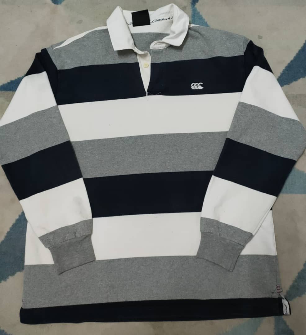 Canterbury of New Zealand Canterbury Stripes Rugby Jersey Size US L / EU 52-54 / 3 - 1 Thumbnail
