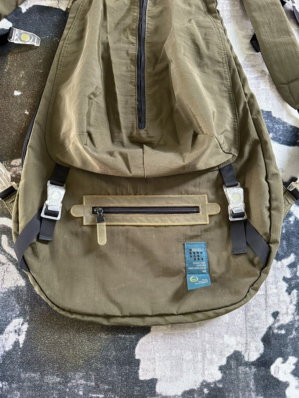 Diesel Rare Vintage Diesel ballistic nylon parachute bag Size ONE SIZE - 4 Thumbnail