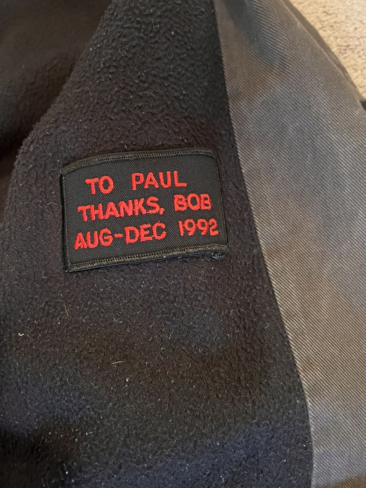 Vintage VINTAGE 1992 A BRONX TALE CREW WORK JACKET Size US L / EU 52-54 / 3 - 14 Thumbnail