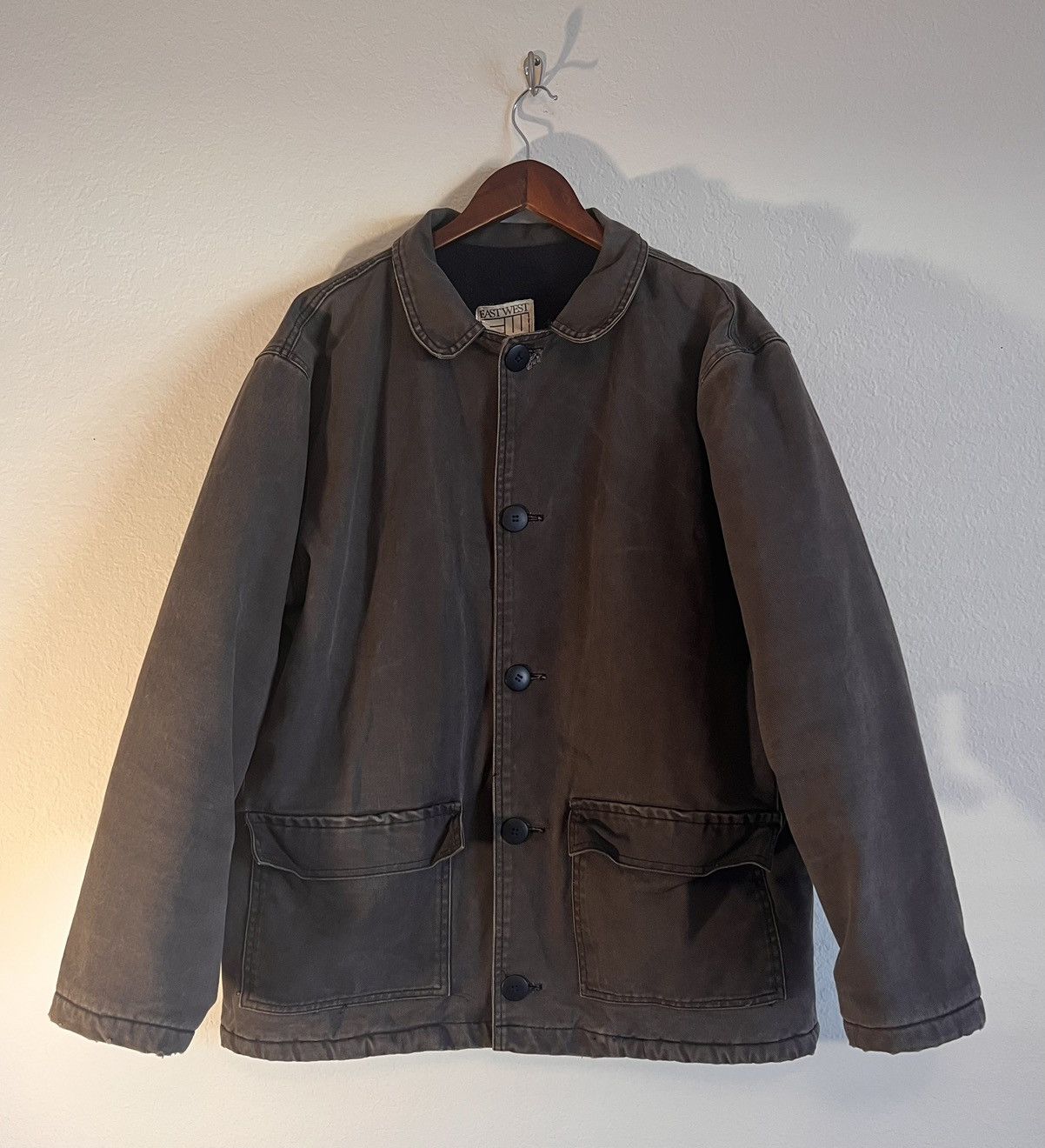 Vintage VINTAGE 1992 A BRONX TALE CREW WORK JACKET Size US L / EU 52-54 / 3 - 6 Thumbnail