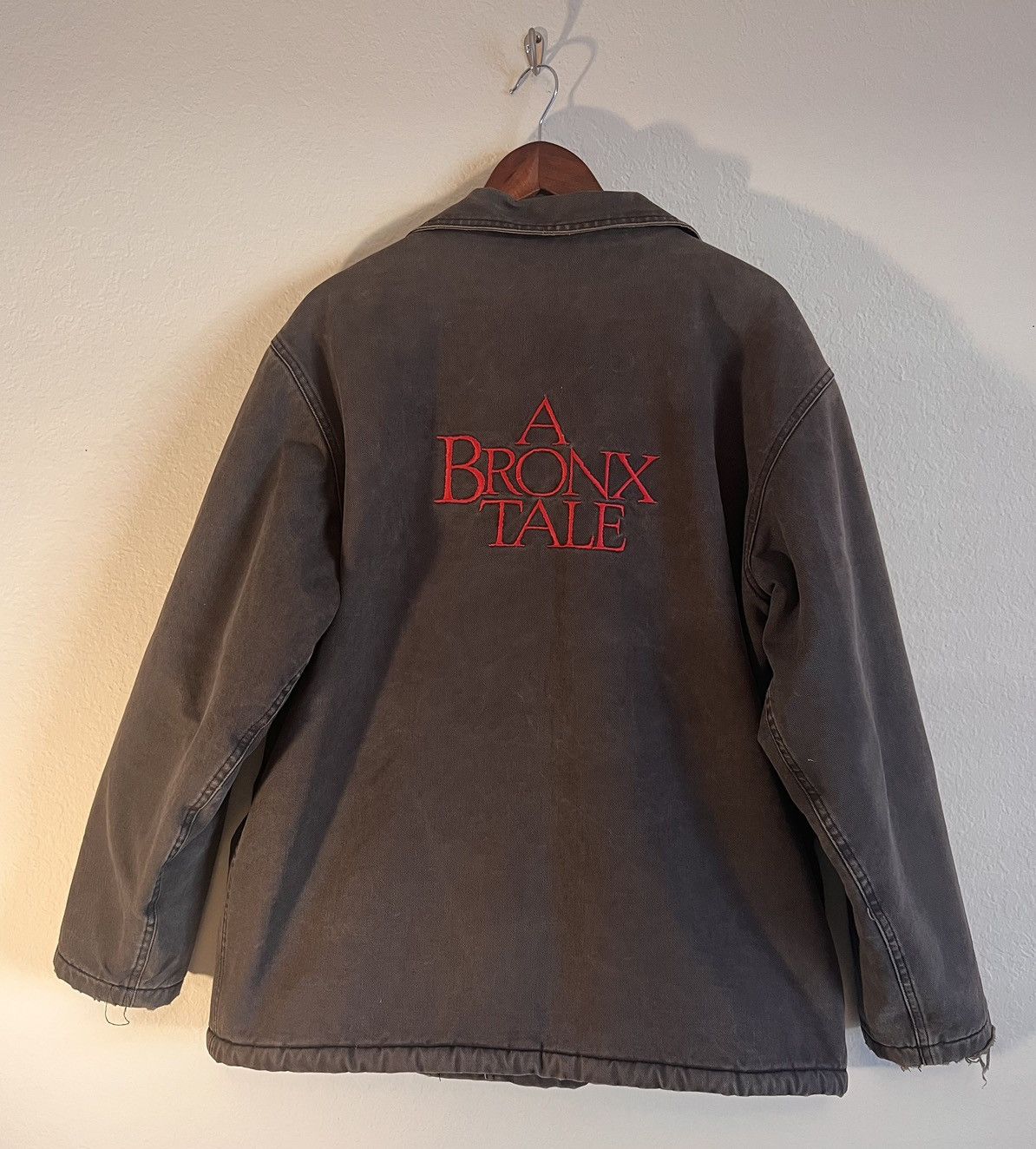 Vintage VINTAGE 1992 A BRONX TALE CREW WORK JACKET Size US L / EU 52-54 / 3 - 2 Thumbnail