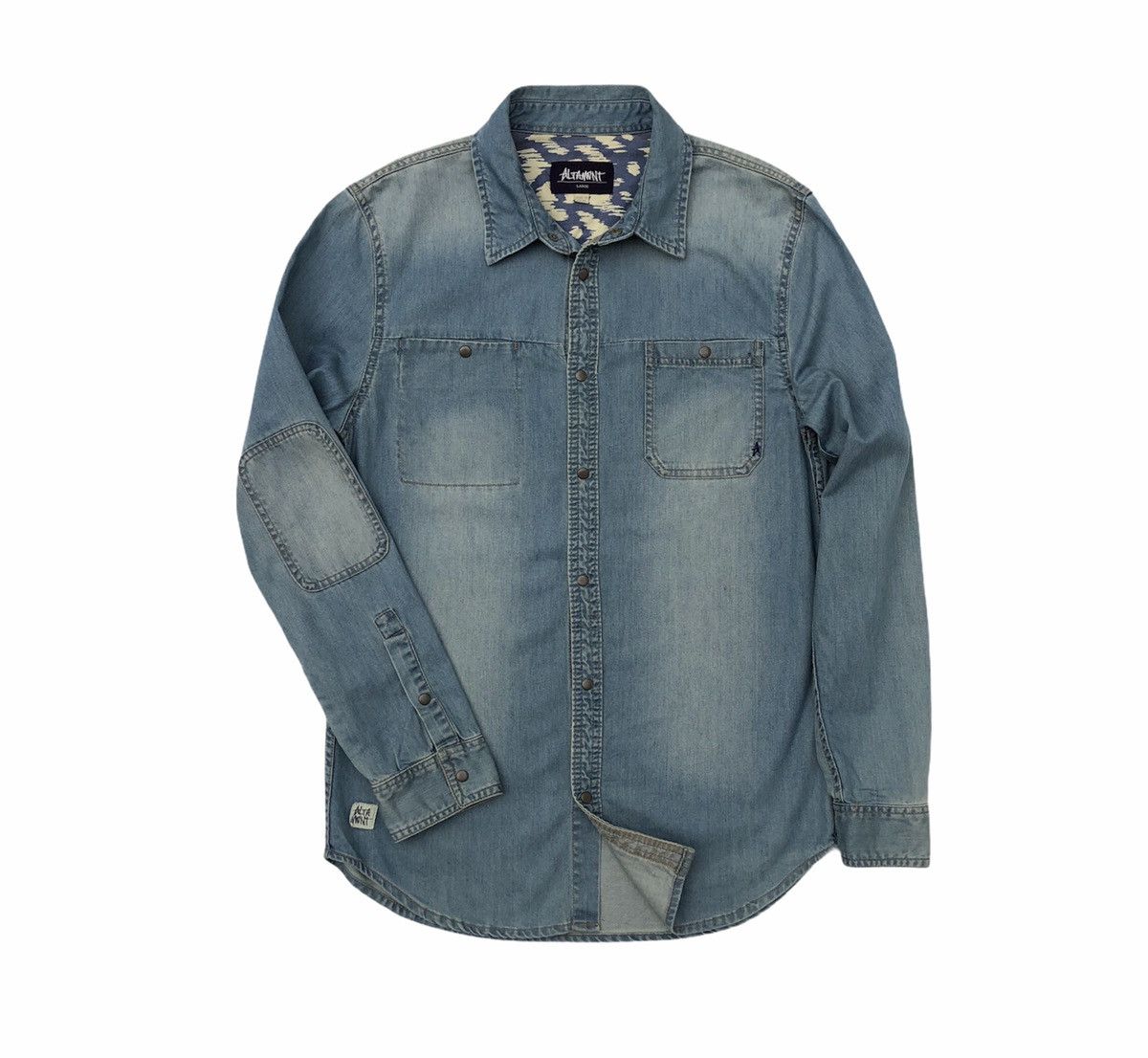 Altamont 🔥Altamont Long Sleeves Button Snap Denim Shirt Size US M / EU 48-50 / 2 - 1 Thumbnail