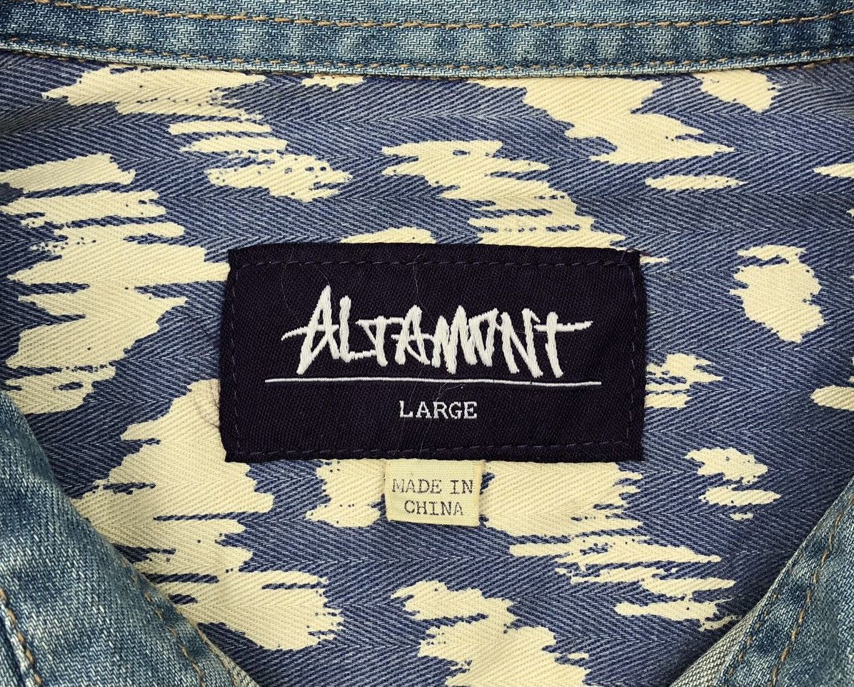Altamont 🔥Altamont Long Sleeves Button Snap Denim Shirt Size US M / EU 48-50 / 2 - 16 Thumbnail