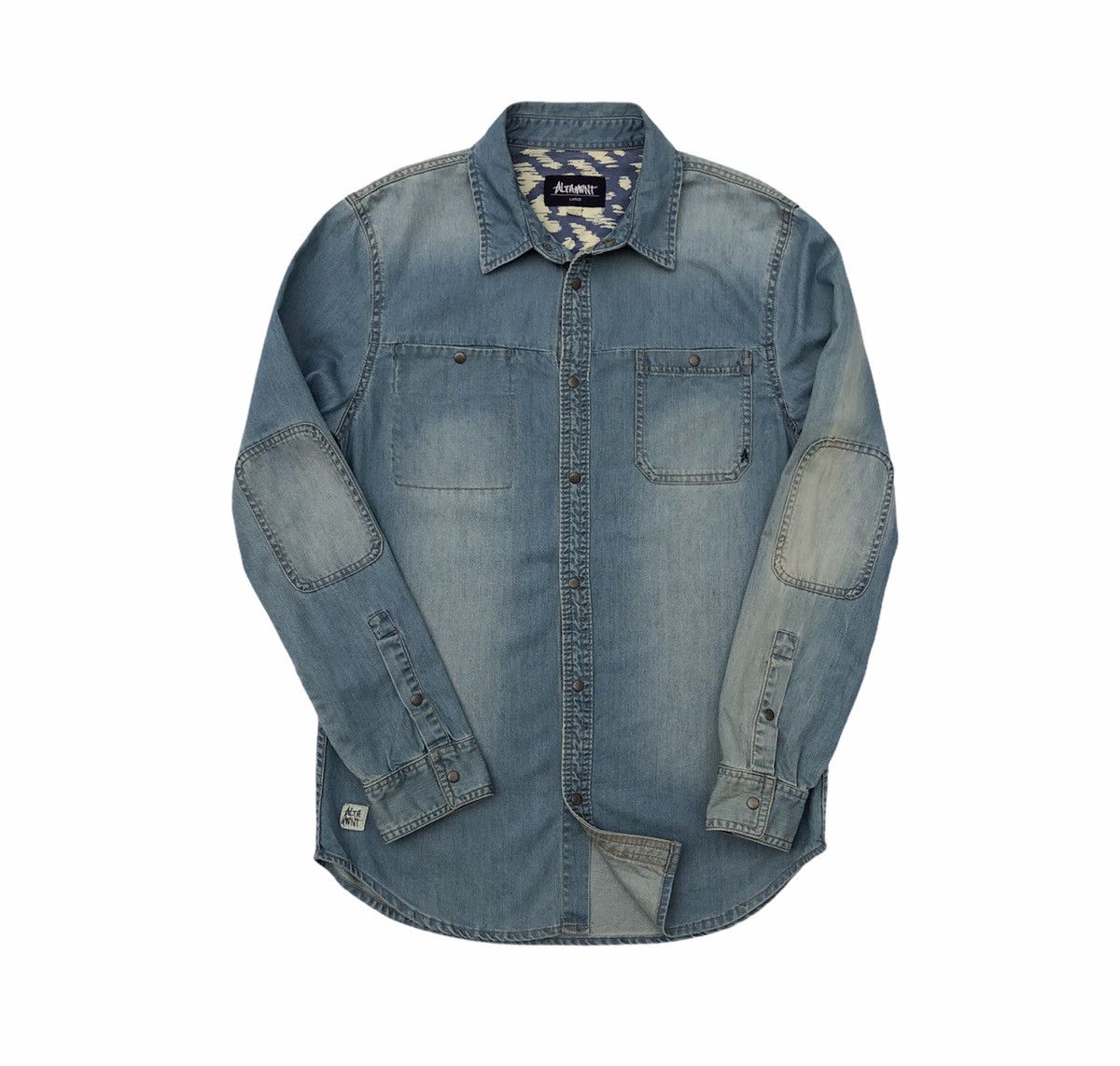 Altamont 🔥Altamont Long Sleeves Button Snap Denim Shirt Size US M / EU 48-50 / 2 - 2 Thumbnail