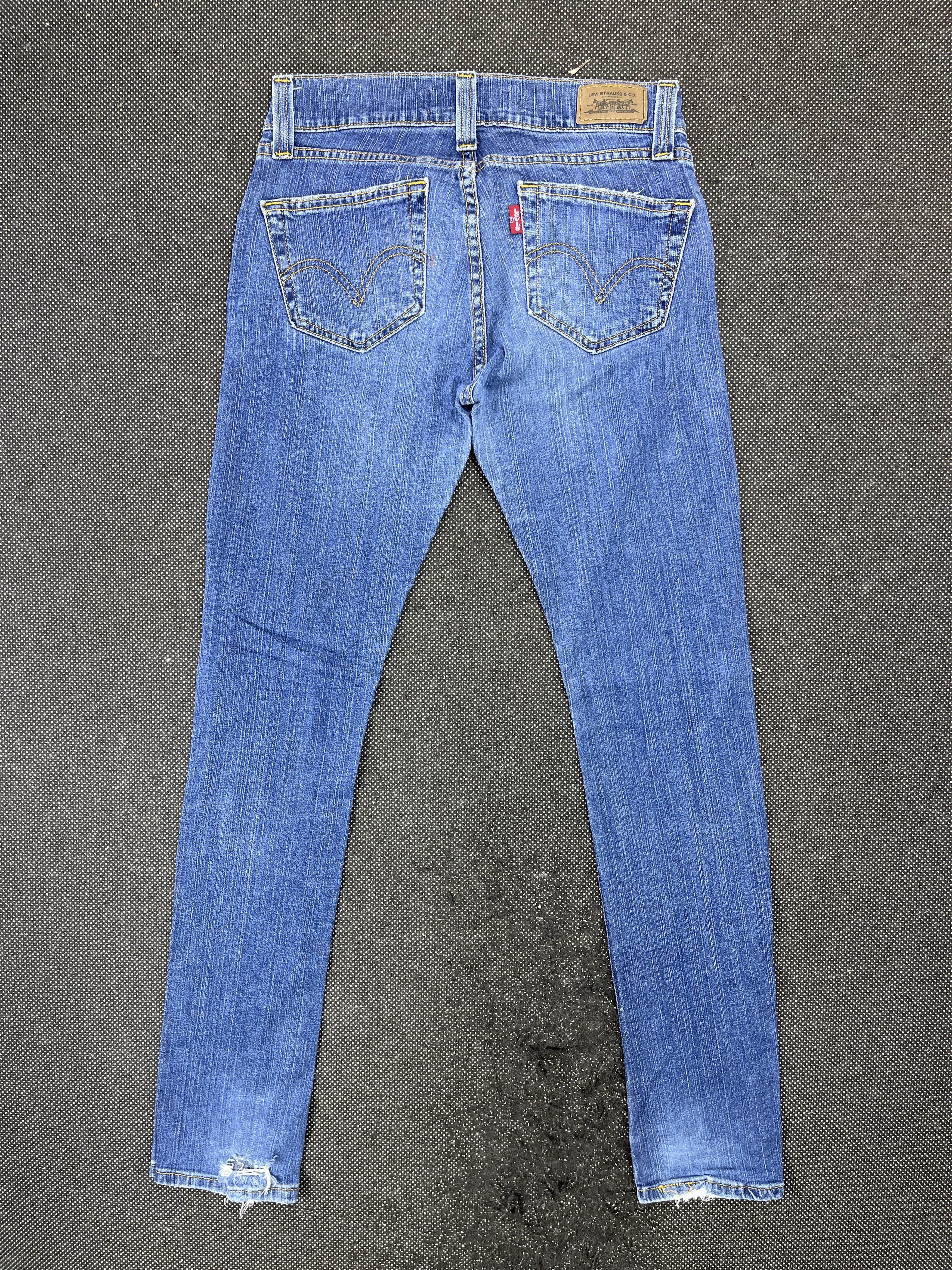 Levi's × Vintage Vintage Levi's 504 Slouch Straight Jeans - JP003 Size 31" - 2 Thumbnail
