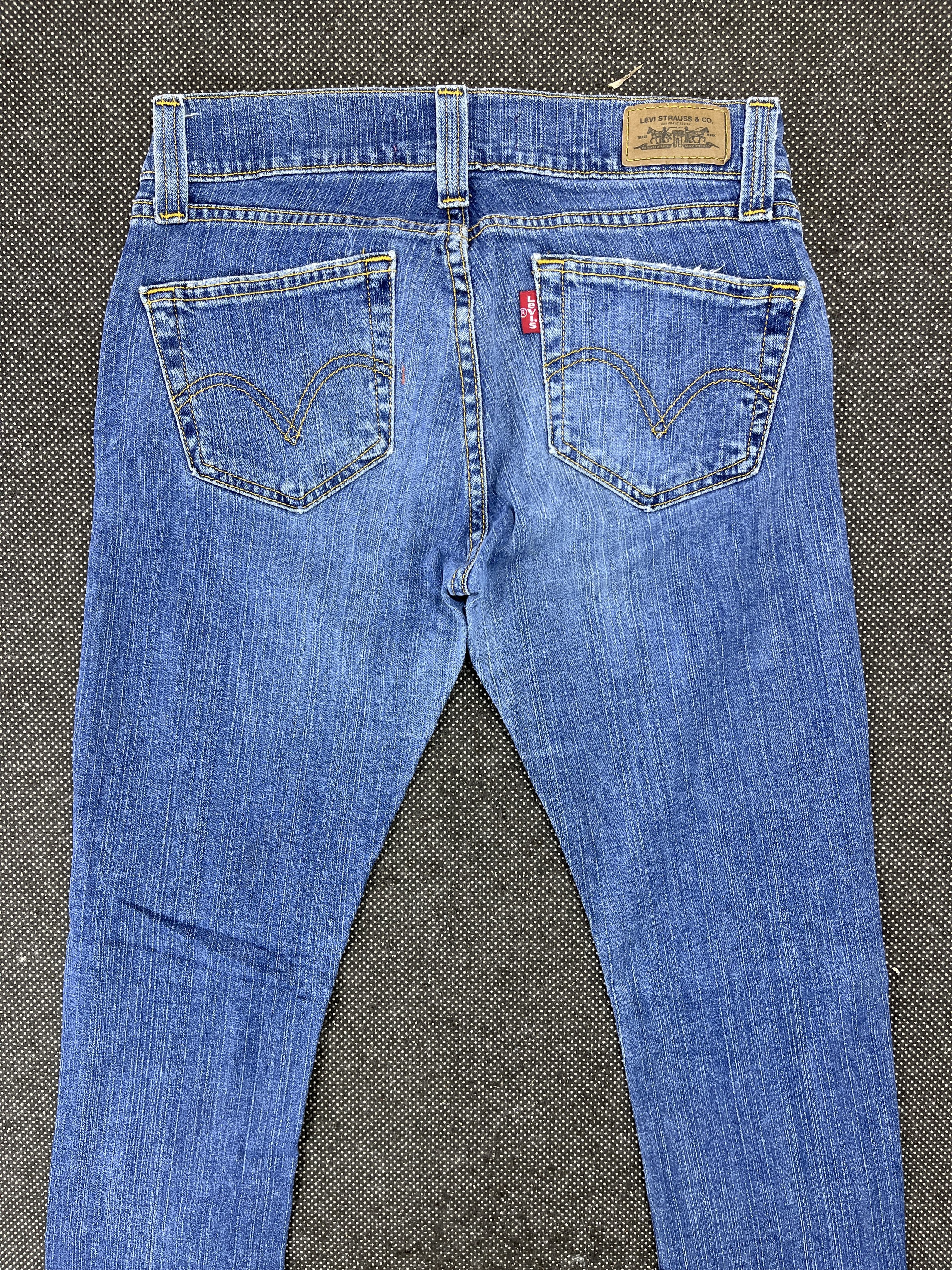 Levi's × Vintage Vintage Levi's 504 Slouch Straight Jeans - JP003 Size 31" - 4 Thumbnail