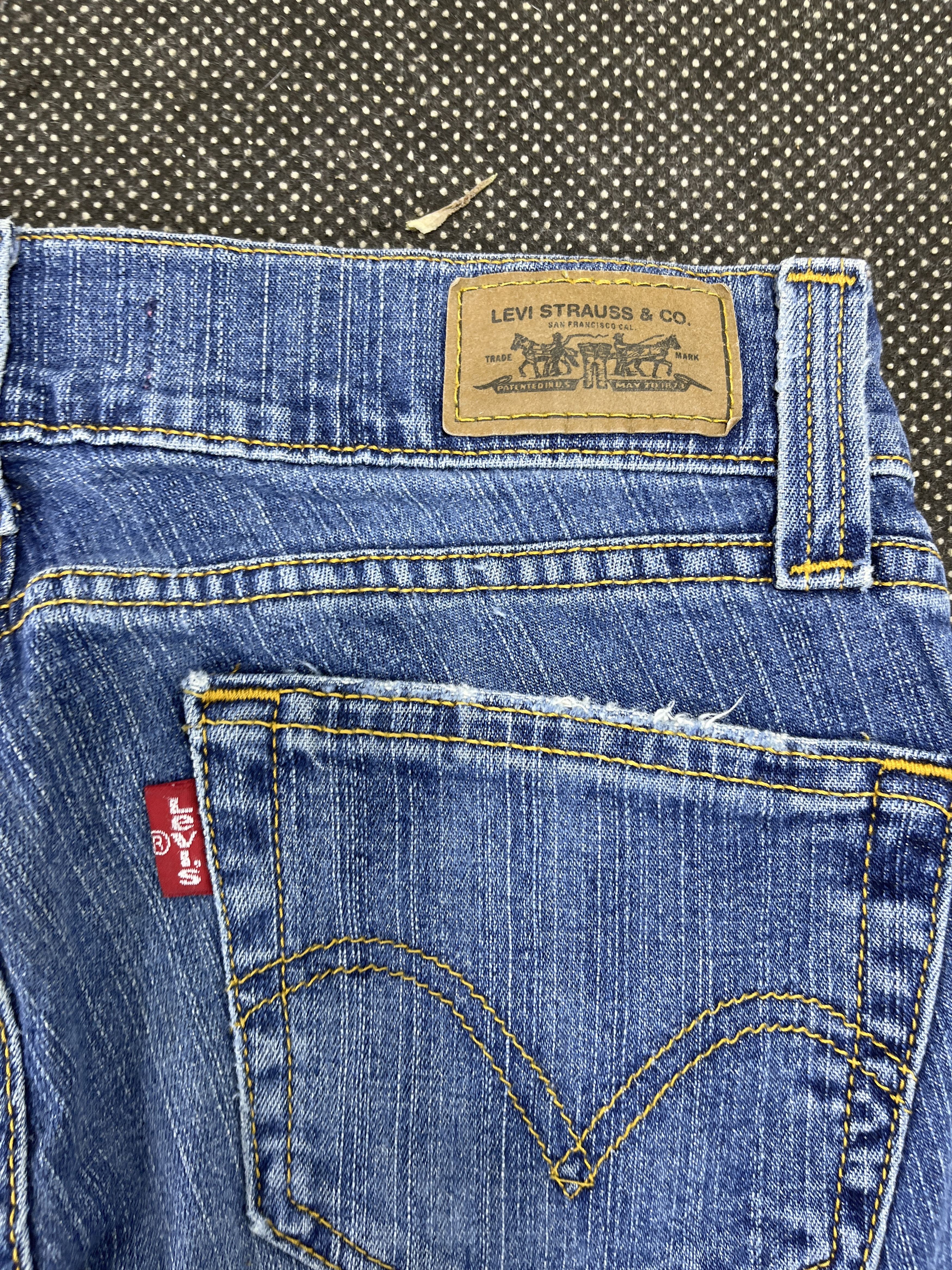 Levi's × Vintage Vintage Levi's 504 Slouch Straight Jeans - JP003 Size 31" - 10 Thumbnail