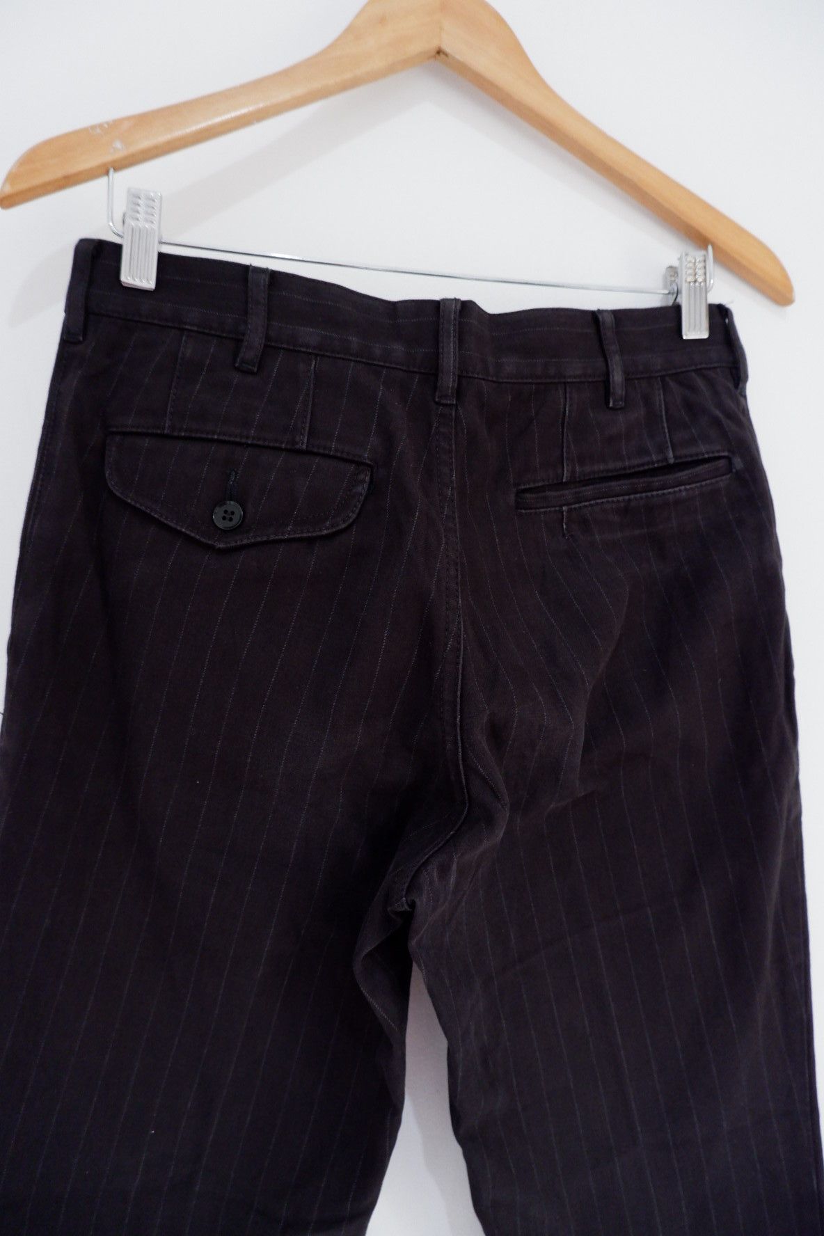 Comme des Garcons Homme Plus AD2003 Comme Des Garcons Homme Plus Striped Pants Size US 30 / EU 46 - 3 Thumbnail