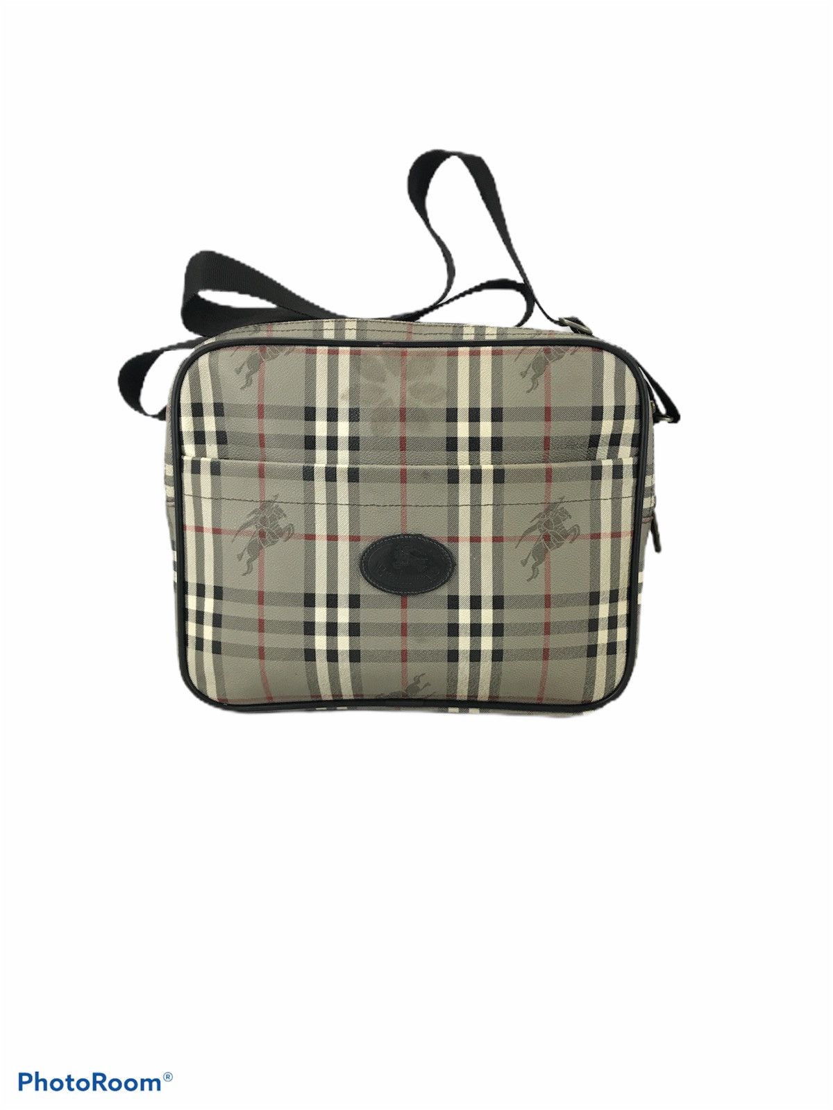 Burberry 🔥Vintage Burberrys Travel Bag mesengger Bag Size ONE SIZE - 1 Thumbnail