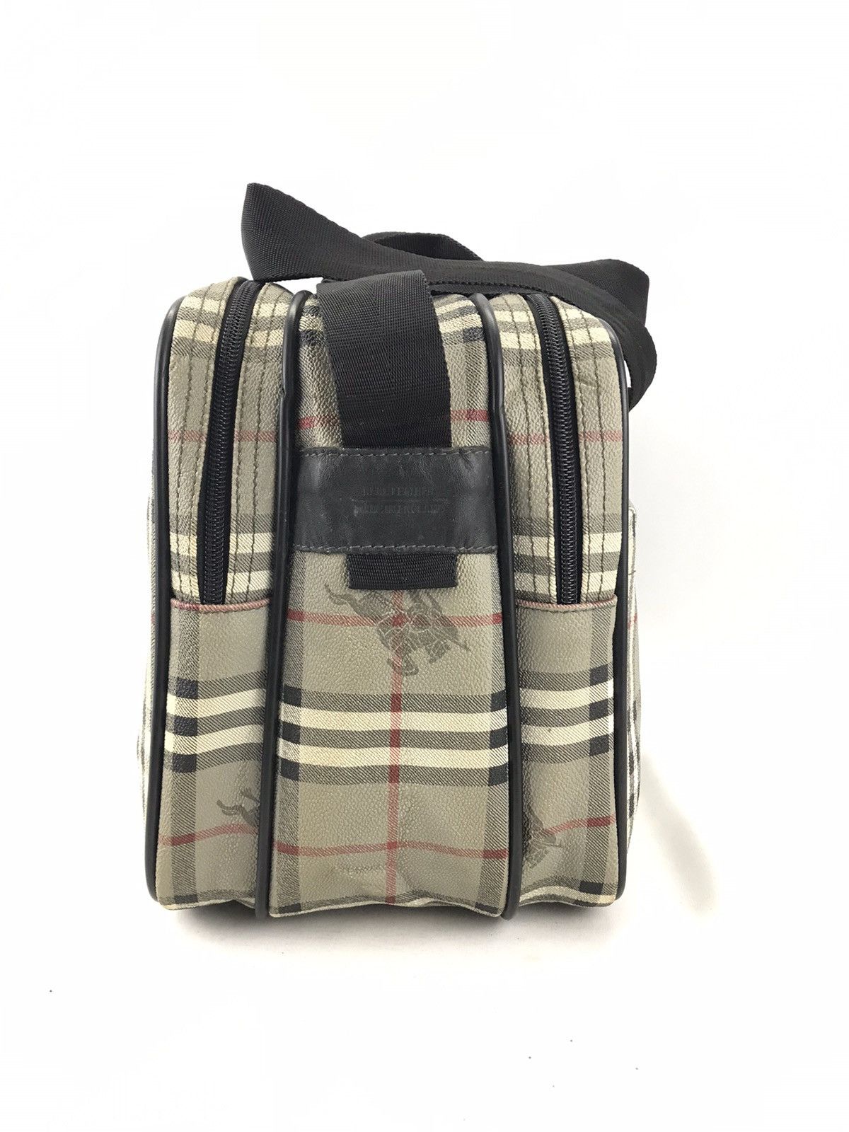 Burberry 🔥Vintage Burberrys Travel Bag mesengger Bag Size ONE SIZE - 6 Thumbnail