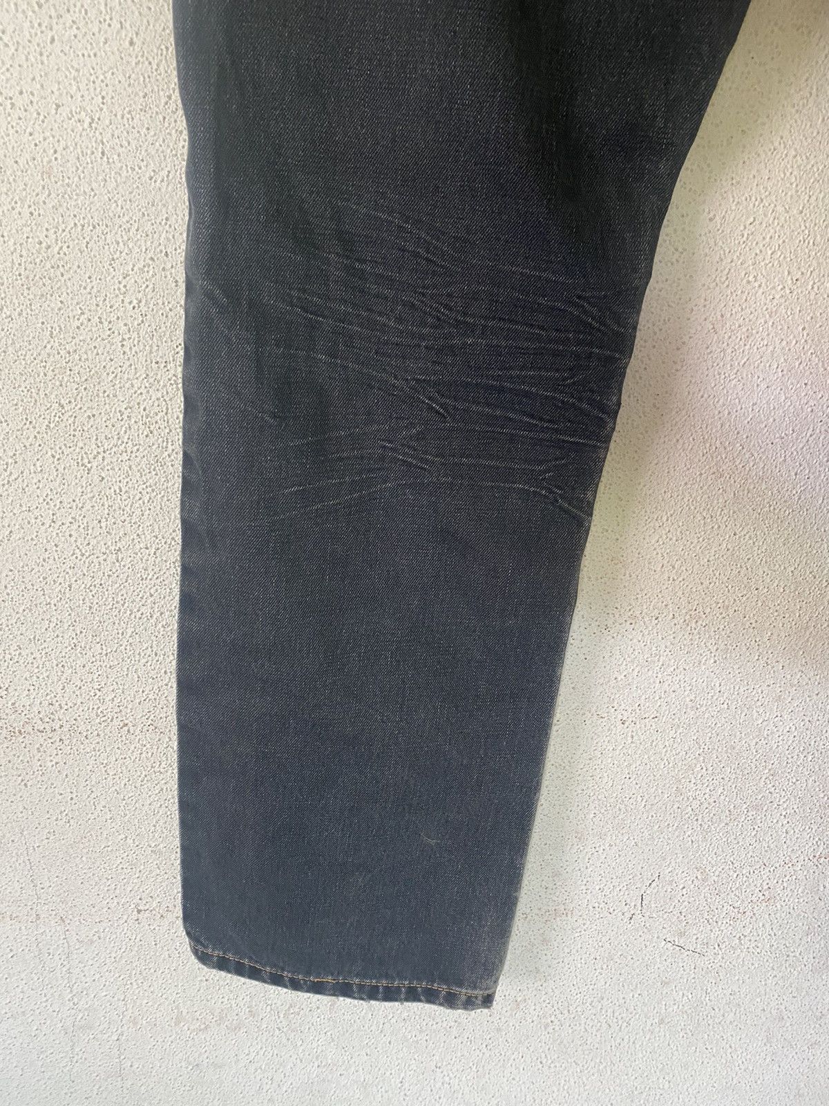 Vintage LAMASINI JEANS Distressed Style Size US 31 - 7 Thumbnail