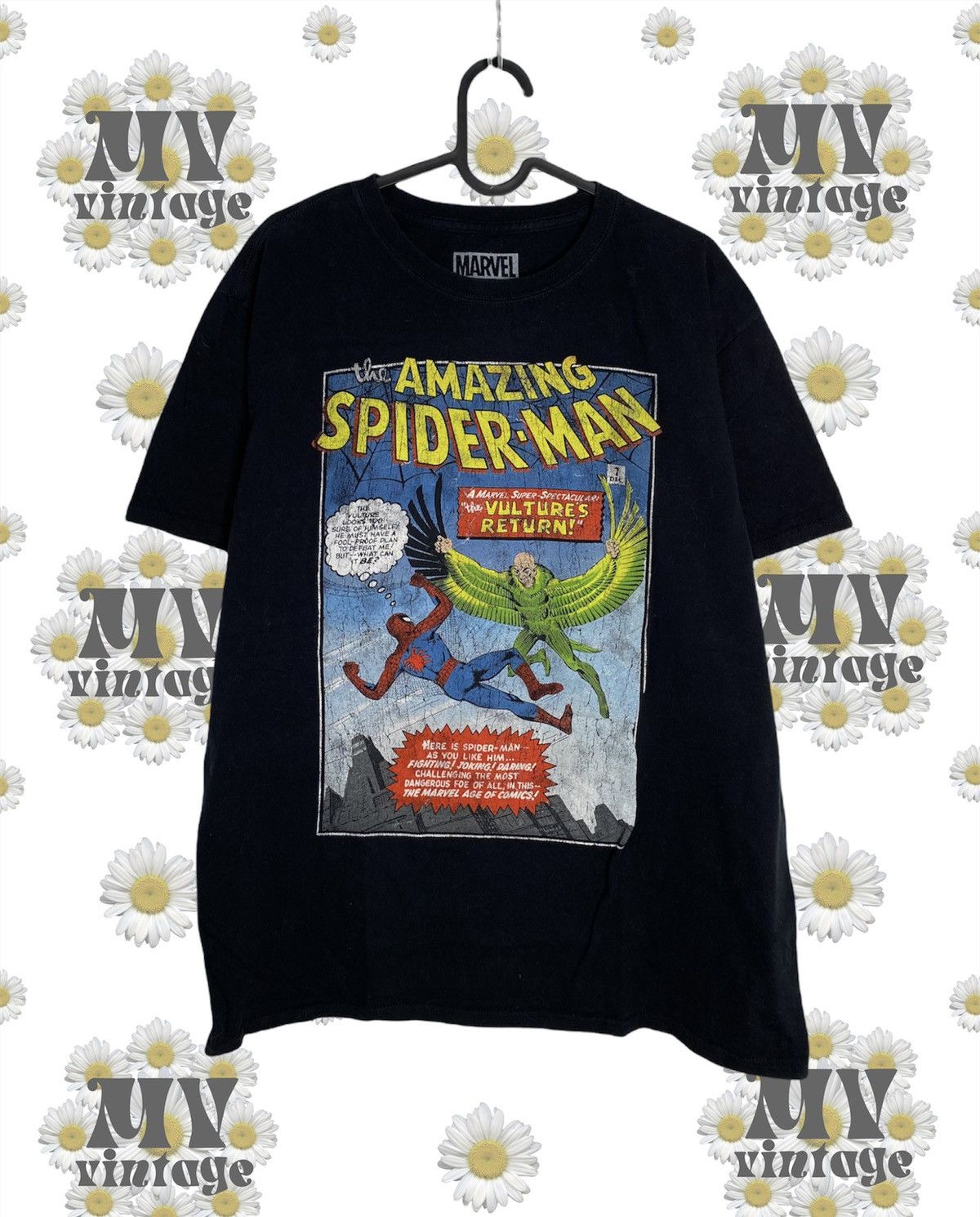 Marvel Comics × Vintage Spider man 00s Modern Movie Marvel Cartoon Comics Size US XL / EU 56 / 4 - 1 Thumbnail