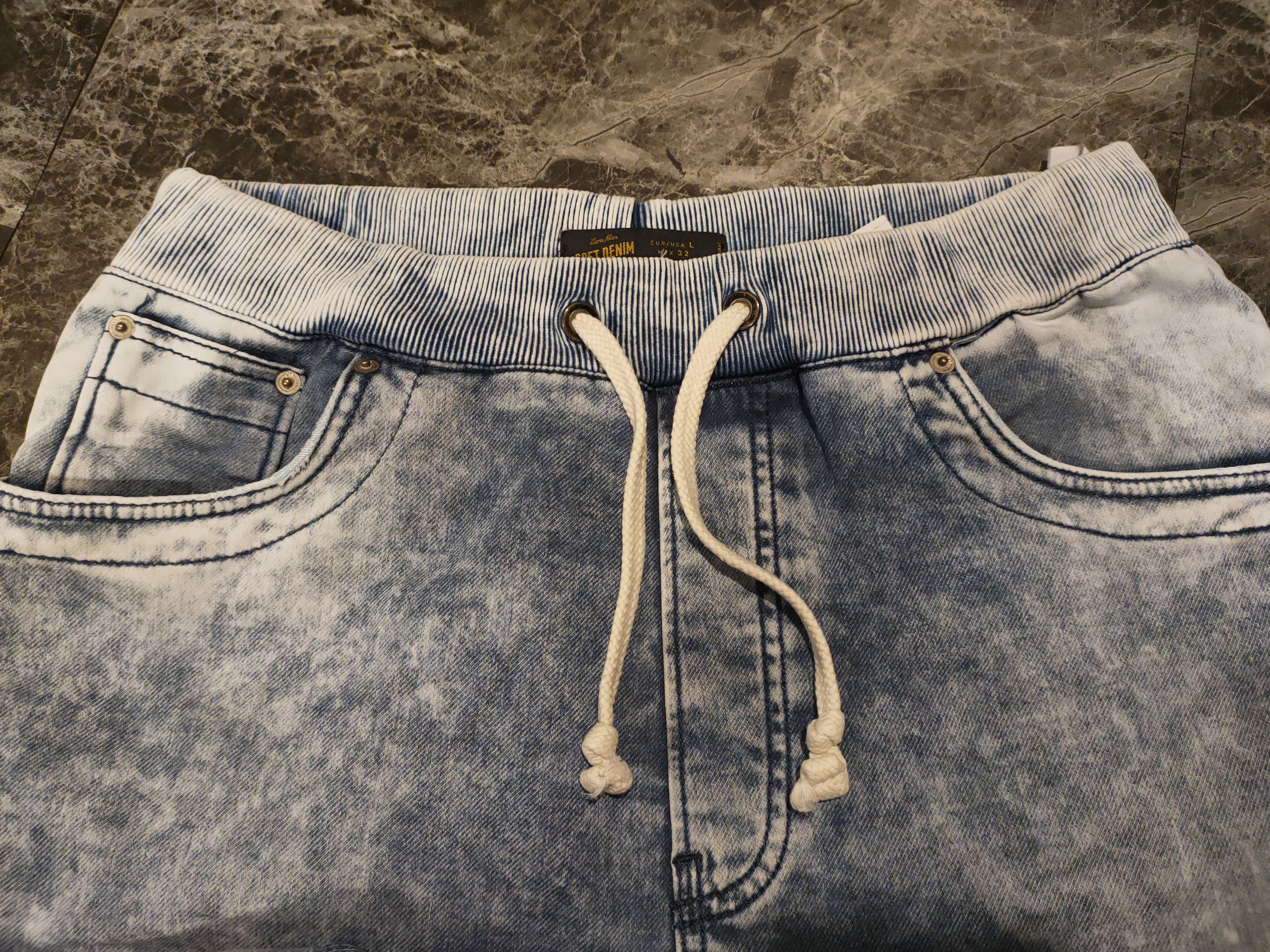 Zara Zara Soft Denim Casual Jogger Pant Size US 30 / EU 46 - 3 Thumbnail