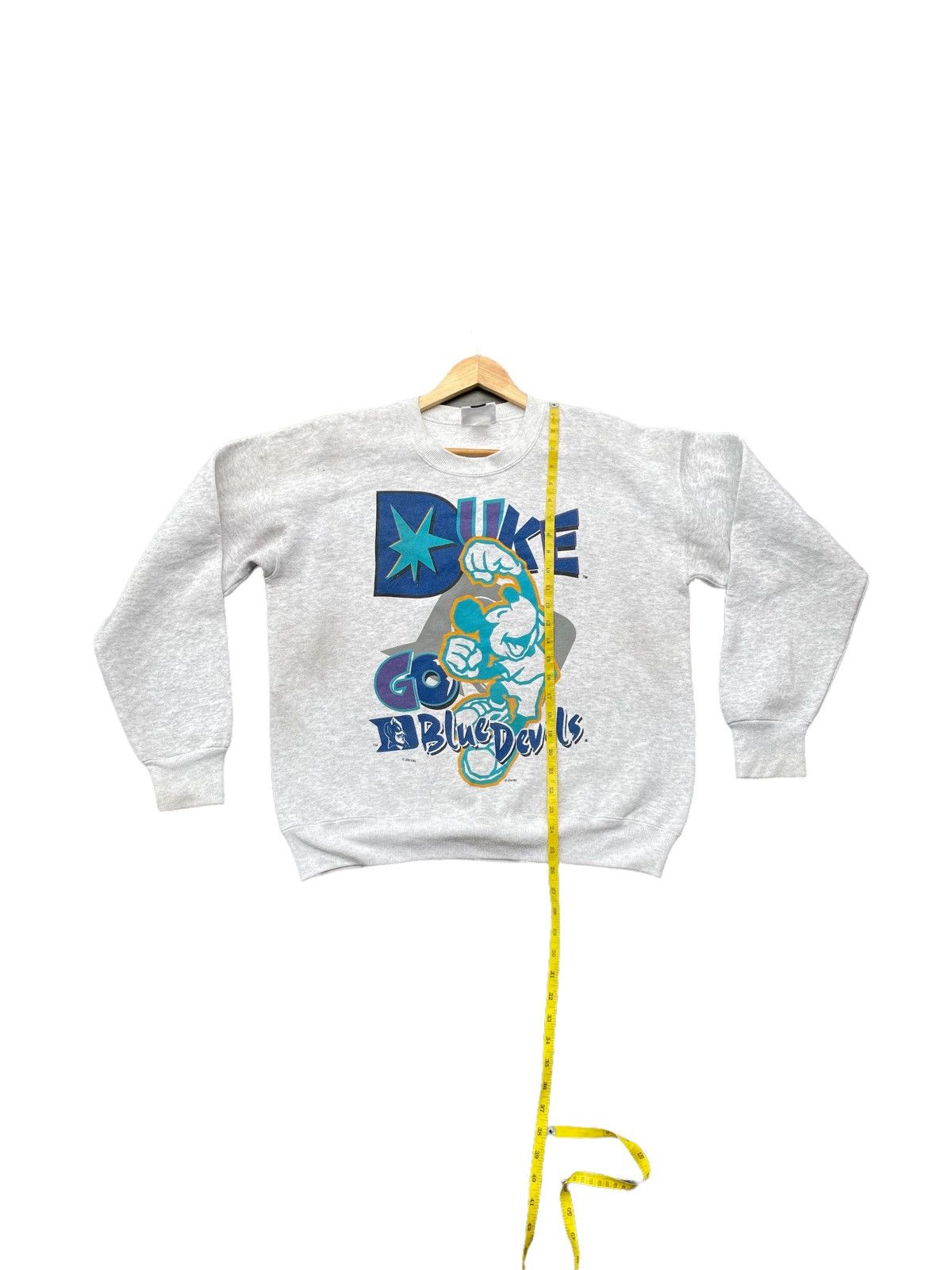 Mickey Mouse Vintage 90’s Mickey Mouse x Duke Blue Devils Size US L / EU 52-54 / 3 - 3 Thumbnail