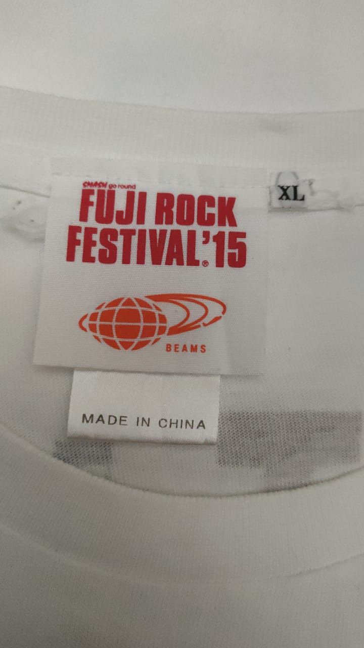 Beams Plus Beams FUJI Rock Festival 2015 T Size US XL / EU 56 / 4 - 3 Thumbnail