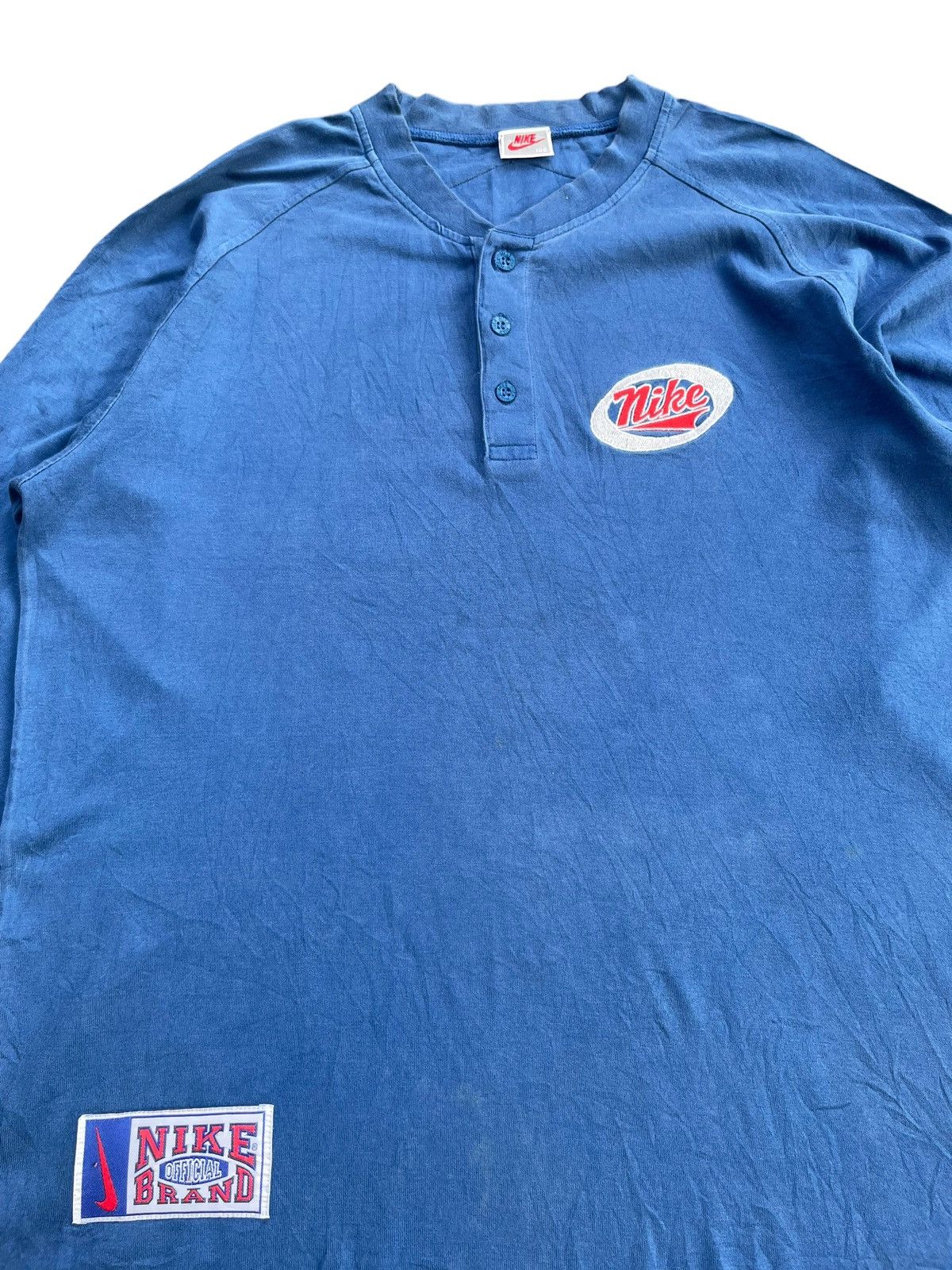 Nike Vintage Nike Long Sleave Tshirt Size US L / EU 52-54 / 3 - 3 Thumbnail