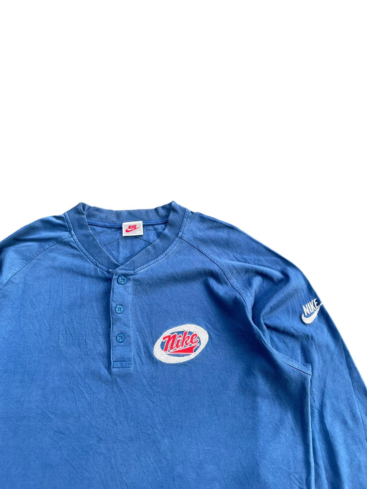 Nike Vintage Nike Long Sleave Tshirt Size US L / EU 52-54 / 3 - 7 Thumbnail